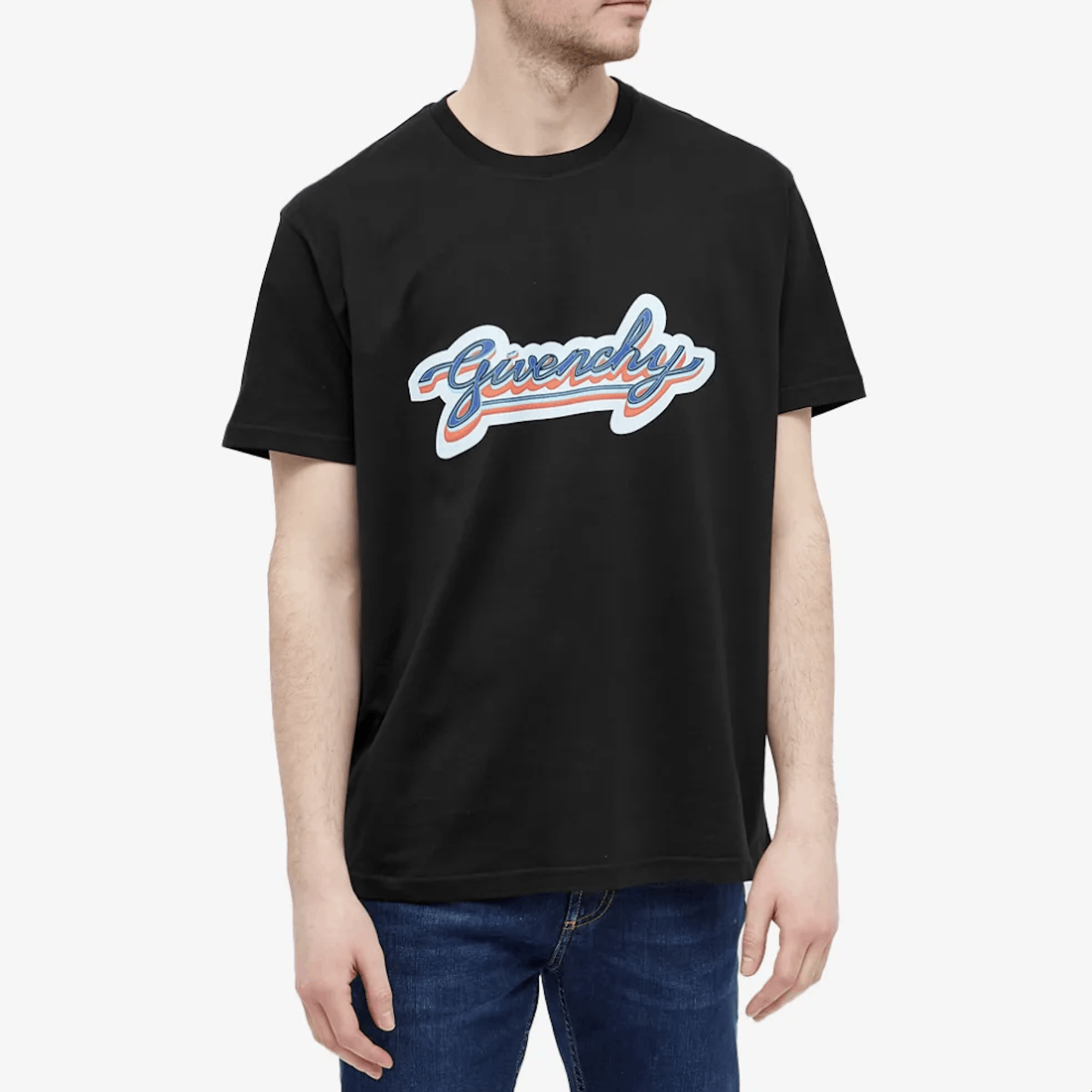 Givenchy Givenchy Retro Logo T-Shirt Men Size US M / EU 48-50 / 2 - 5 Thumbnail
