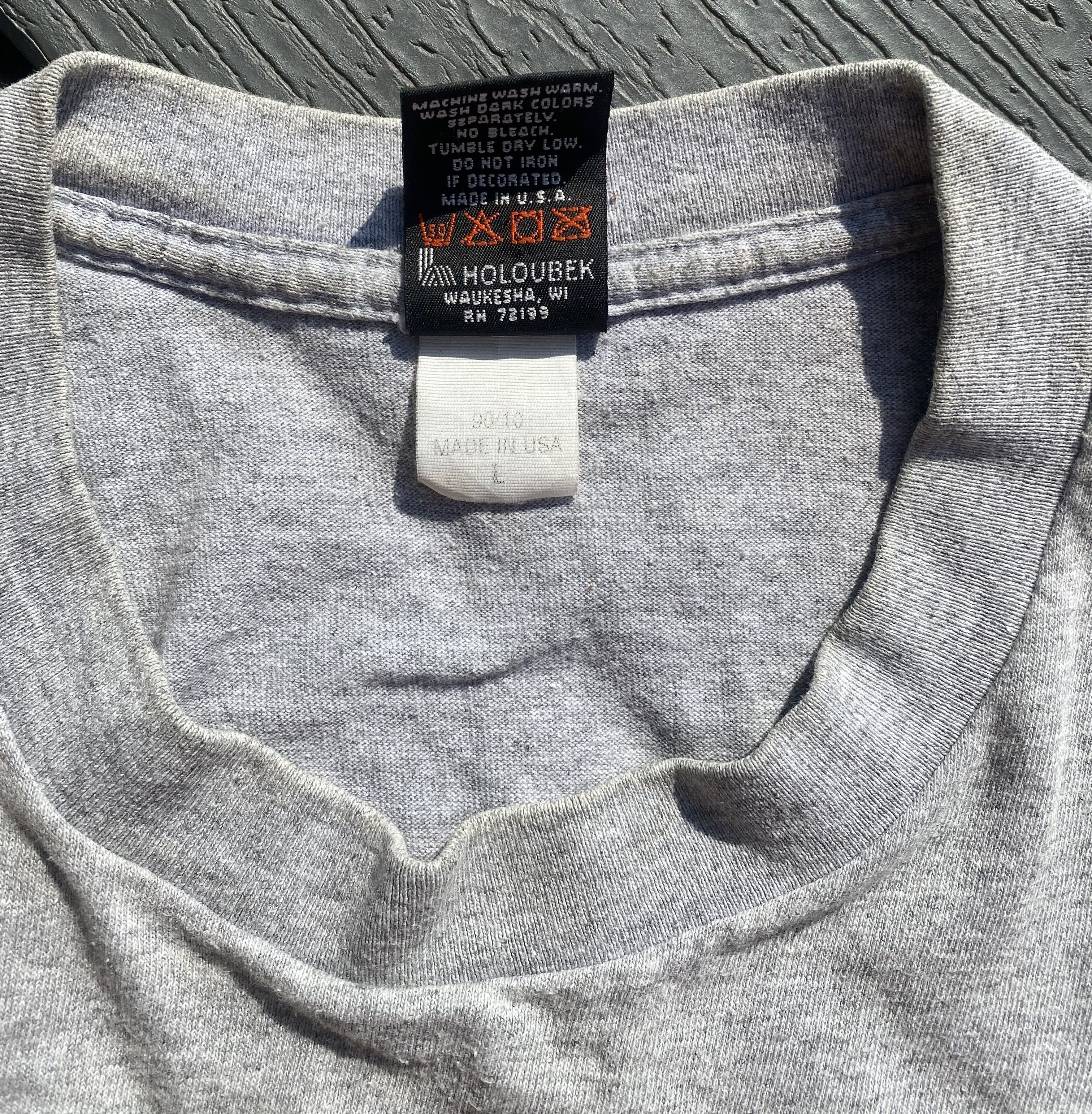 Harley Davidson Harley Davidson grey t-shirt with graphic 1999 vintage Size US L / EU 52-54 / 3 - 7 Thumbnail