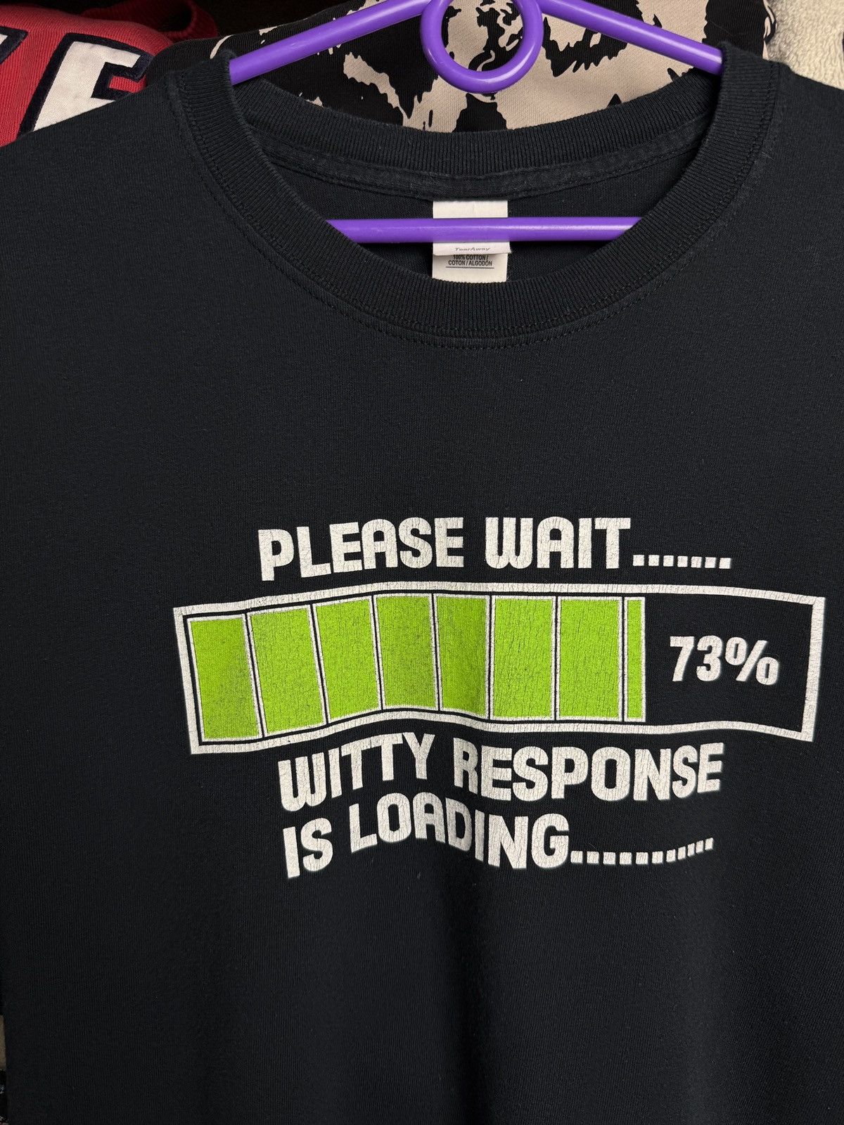 Other Installing Please Wait anima vintage humor tee Size US XL / EU 56 / 4 - 4 Thumbnail