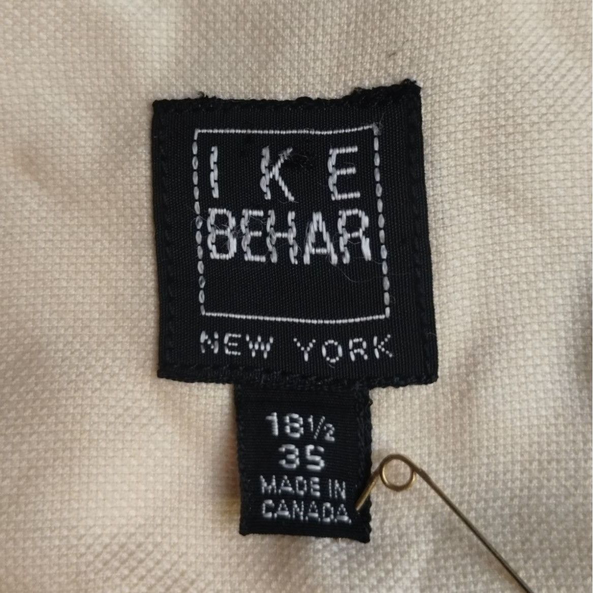 Ike Behar IKE Behar Men's Yellow Shirt/Button Up Size 18.5/35 SKU 3686 Size US XXL / EU 58 / 5 - 4 Thumbnail
