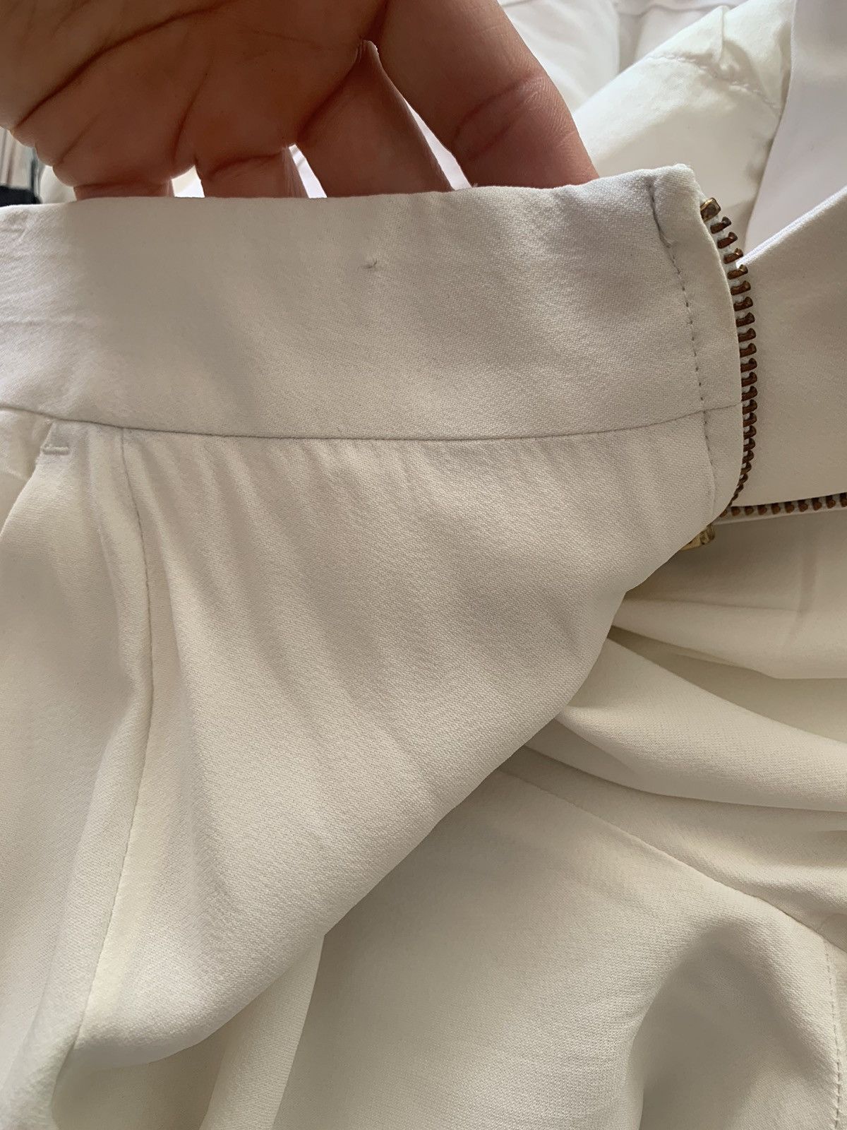 Celine Celine Fluid Viscose Acetate Bermuda Culottes Size 26" / US 2 / IT 38 - 8 Thumbnail