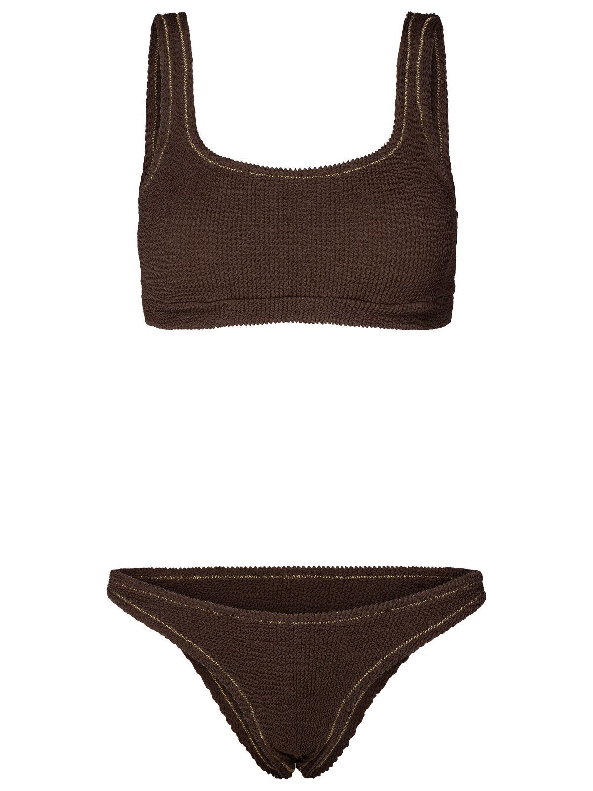 image of Reina Olga Brown Polyamide Bikini, Women's (Size Medium)