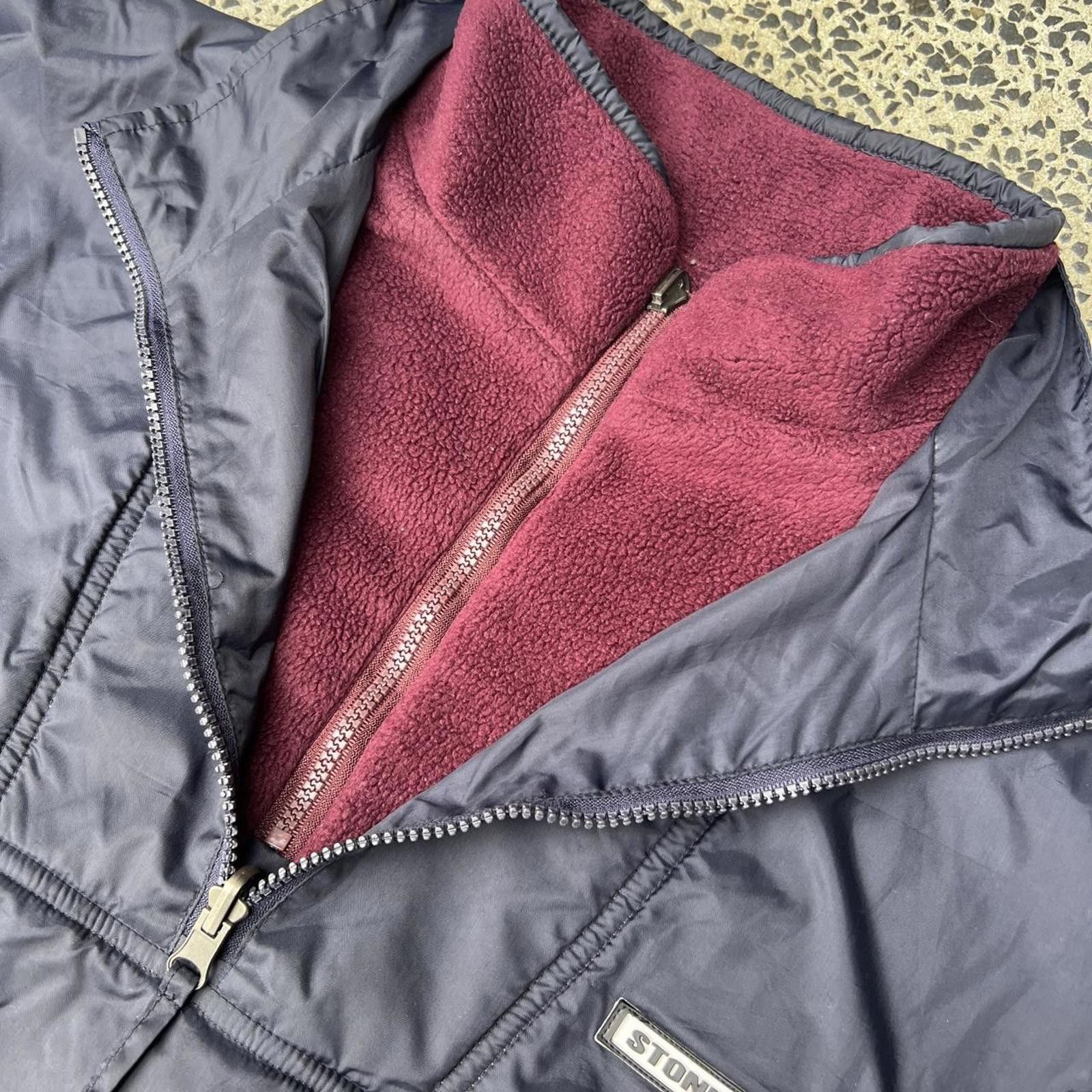 Kathmandu Reversable Stone River Quarter Zip Fleece Jacket ❄️ Size US L / EU 52-54 / 3 - 3 Thumbnail