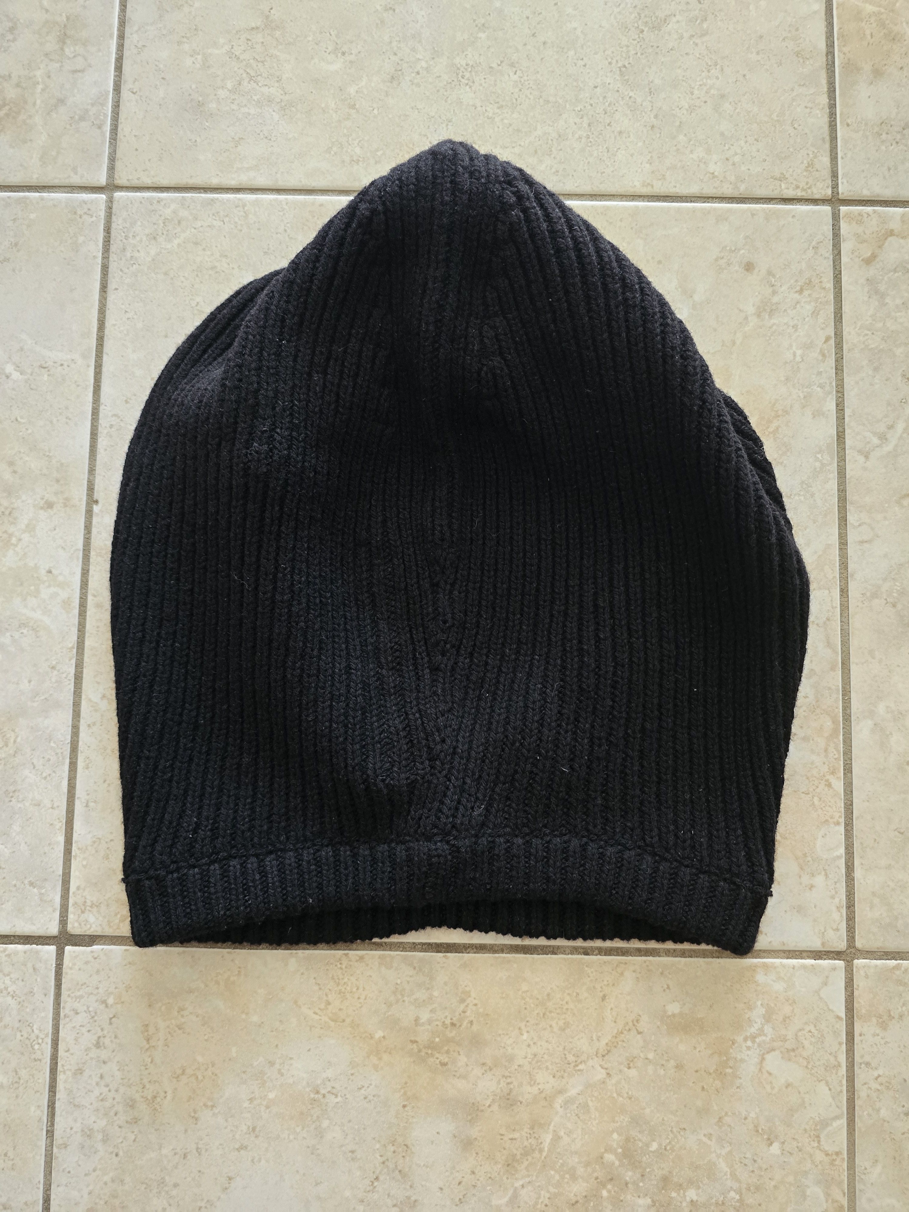 Rick Owens Rick Owens FW21 Gethsemane Cashmere Wool Hood Size ONE SIZE - 4 Thumbnail