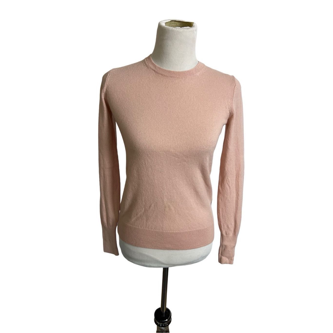 Everlane Everlane Womens Sweater Pink Pullover 100% Cashmere Crewneck Size XS / US 0-2 / IT 36-38 - 2 Thumbnail