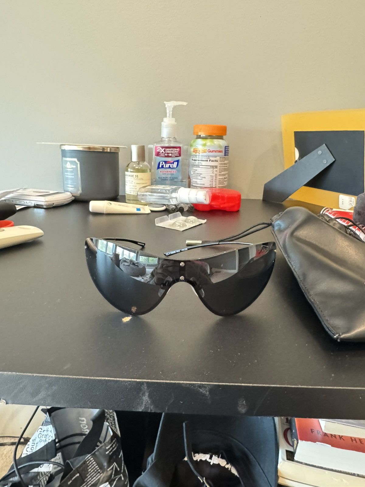 Acne Studios Acne Studios Black Metal Frame Sunglasses Size ONE SIZE - 3 Thumbnail