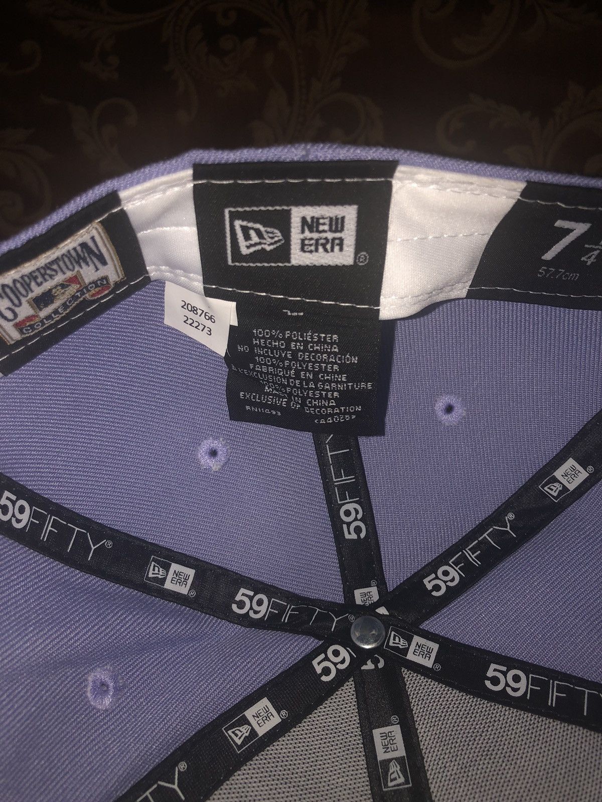 New Era New Era Lavender “Miami Nights” Mets Fitted Hat 7& 1/4 Size ONE SIZE - 2 Thumbnail