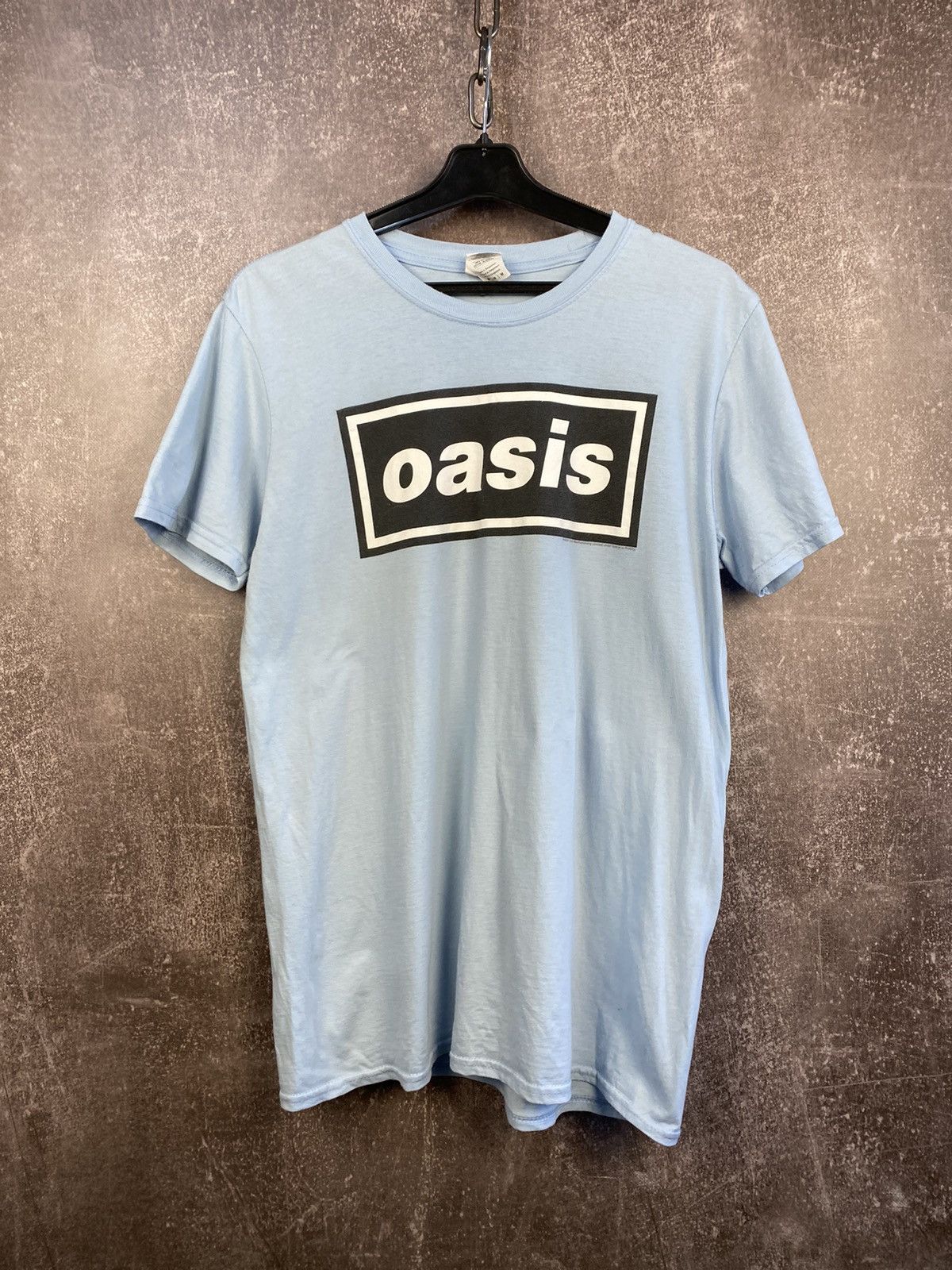 Band Tees × Vintage Vintage Y2K Oasis Tee Band Rock T shirts Streetwear Size US M / EU 48-50 / 2 - 1 Thumbnail