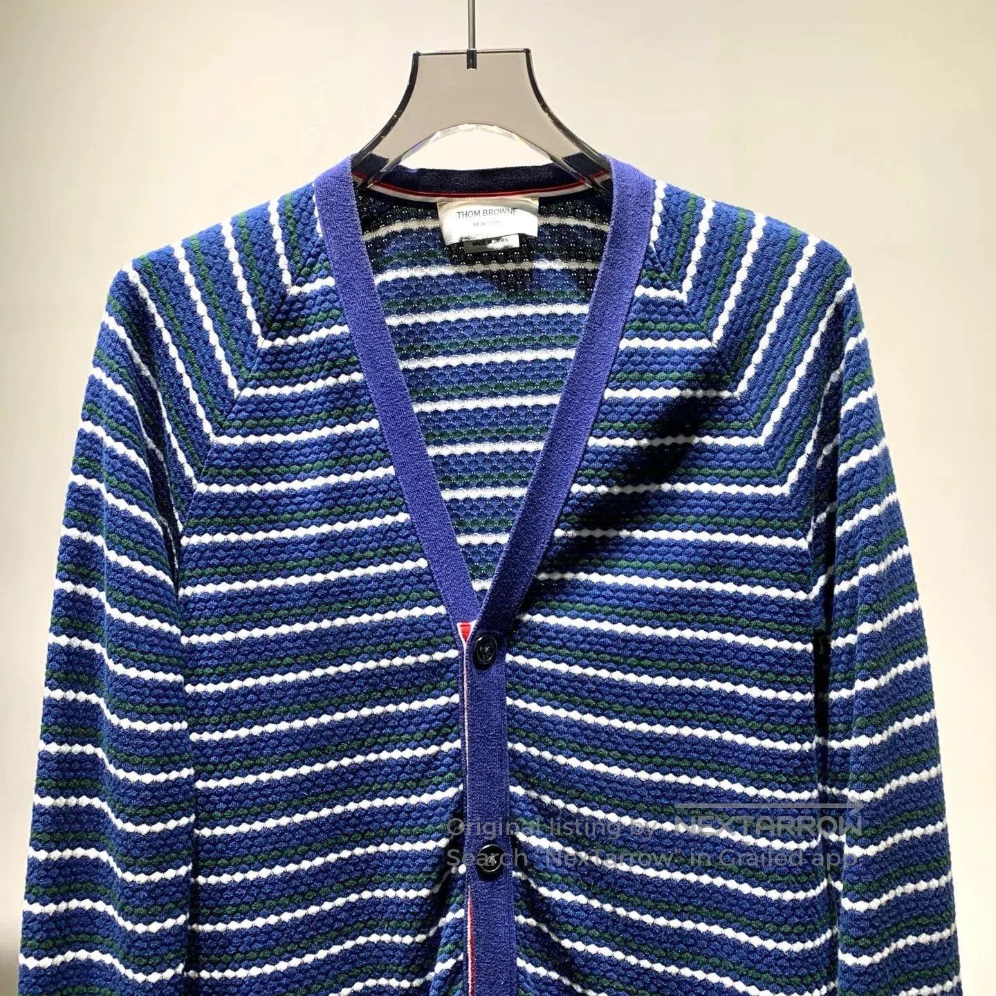 Thom Browne thom browne striped knit cardigan. Size US M / EU 48-50 / 2 - 3 Thumbnail
