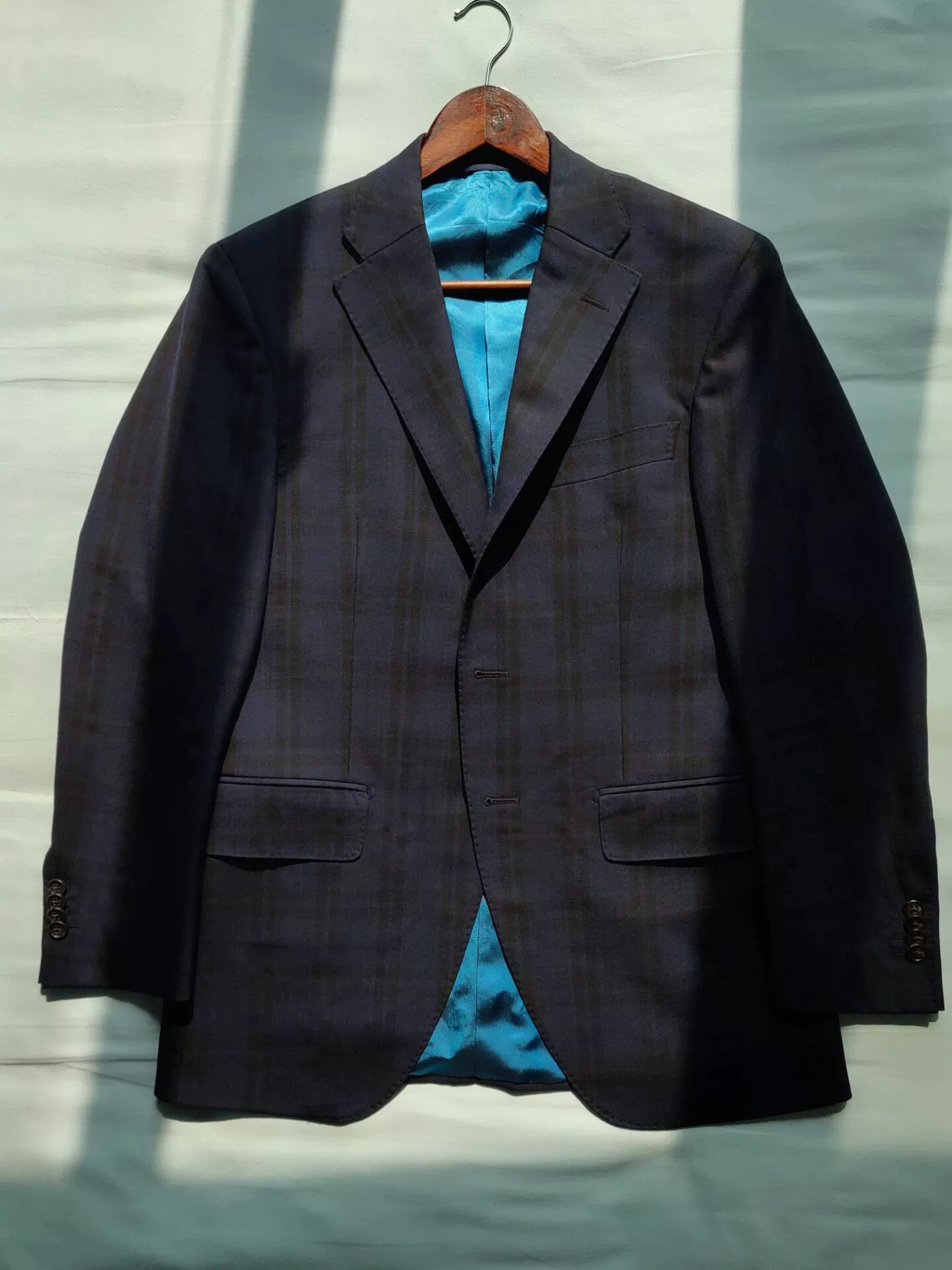 SCABAL Darrow Dale Custom Wool Suit Jacket Size US S / EU 44-46 / 1 - 1 Thumbnail