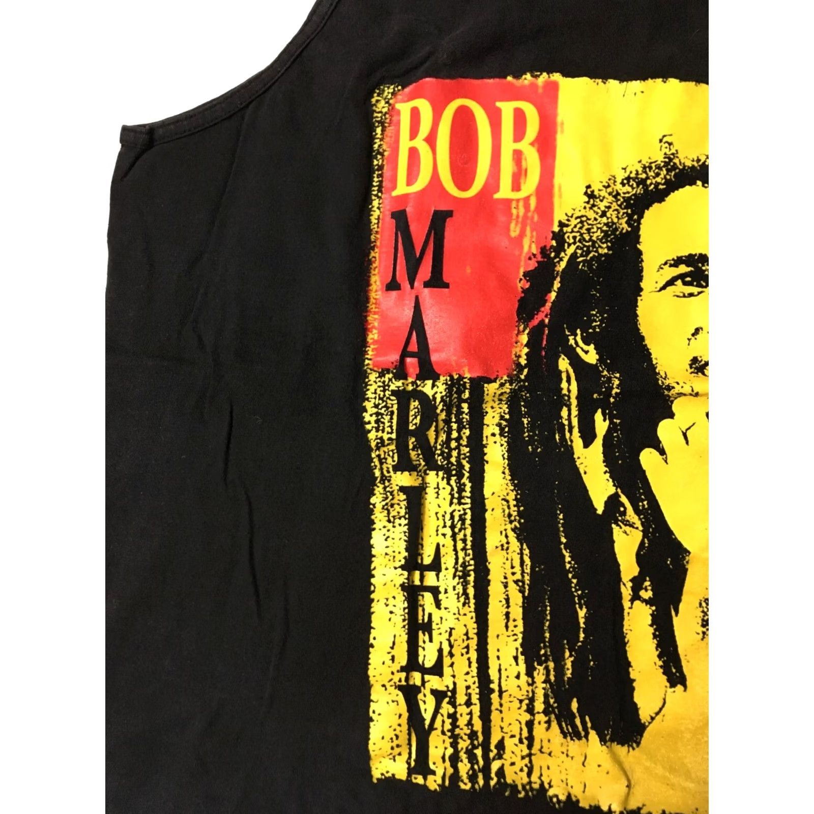 Vintage Bob Marley Shirt XL black Sleeveless tank top graphic one love SEL T Size US XL / EU 56 / 4 - 7 Thumbnail