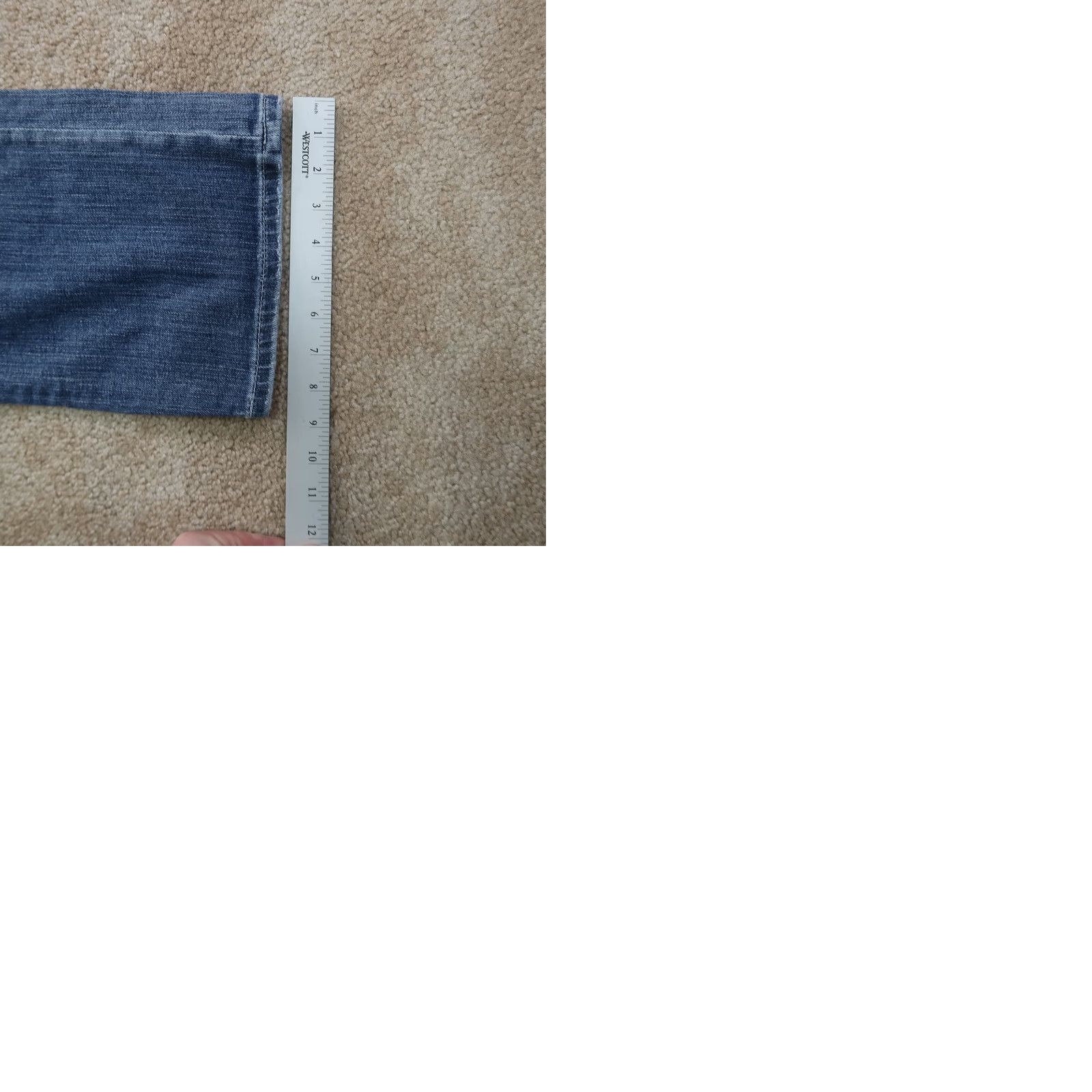 Vintage VINTAGE Buckle BKE kate Capri Jeans Women's 32 Blue Stretch Denim Mid Rise denim Capri Jeans Women 32 Blue Slimming Stretch 5-Pocket Size 24" / US 00 / IT 34 - 9 Thumbnail