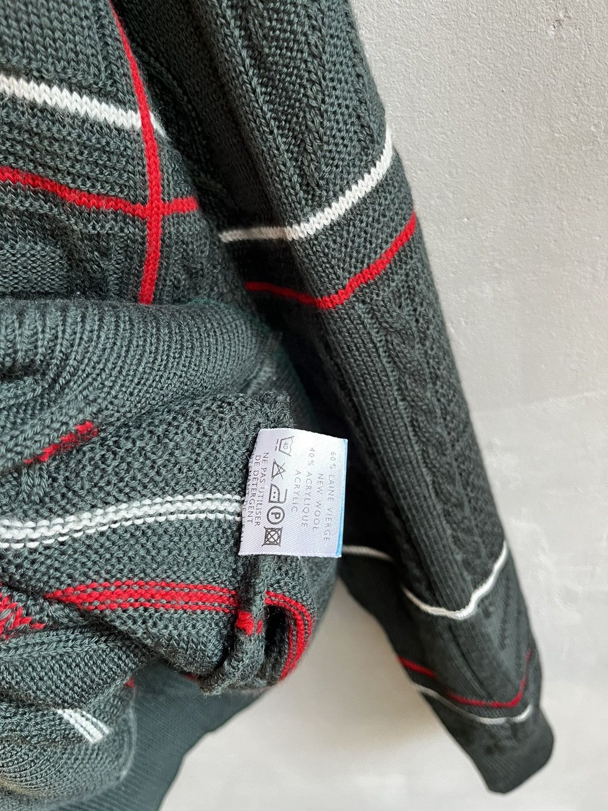 Lacoste × Vintage Lacoste knit sweater vintage Size US L / EU 52-54 / 3 - 7 Thumbnail