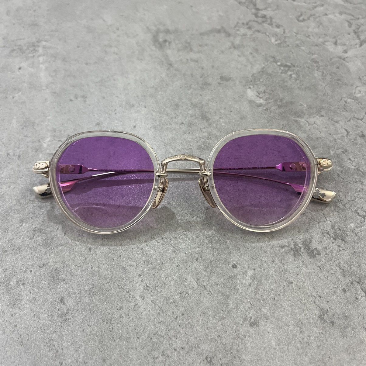 Chrome Hearts Chrome Hearts SEX-T9 Lavender Twilight Sunglasses Size ONE SIZE - 8 Thumbnail