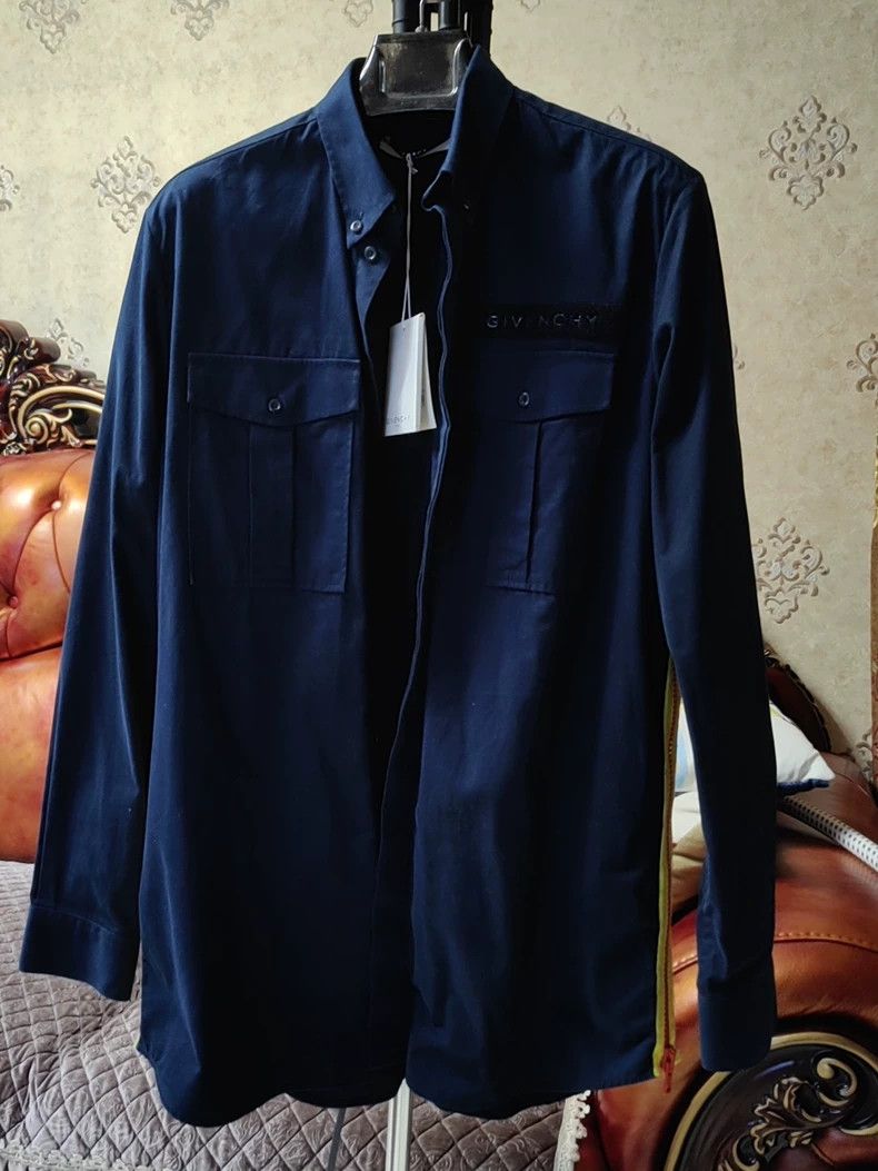 Givenchy Givenchy Blue Shirt, Size XL. Features 10 Size US XS / EU 42 / 0 - 1 Thumbnail