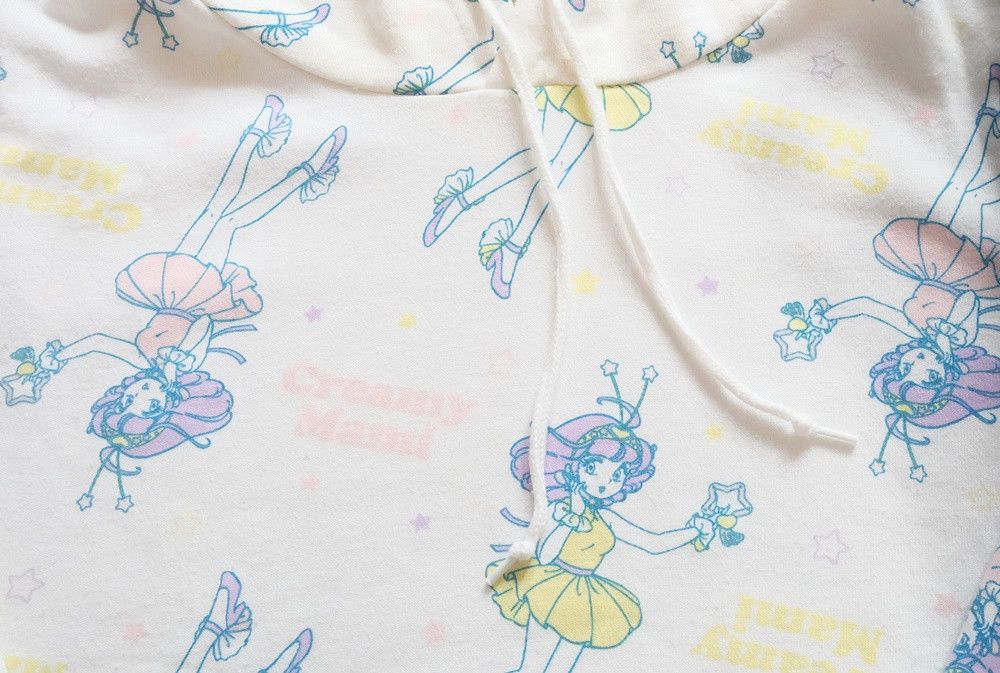 Japanese Brand Creamy Mami Hoodie (Vintage 80s Anime) Size L / US 10 / IT 46 - 3 Thumbnail