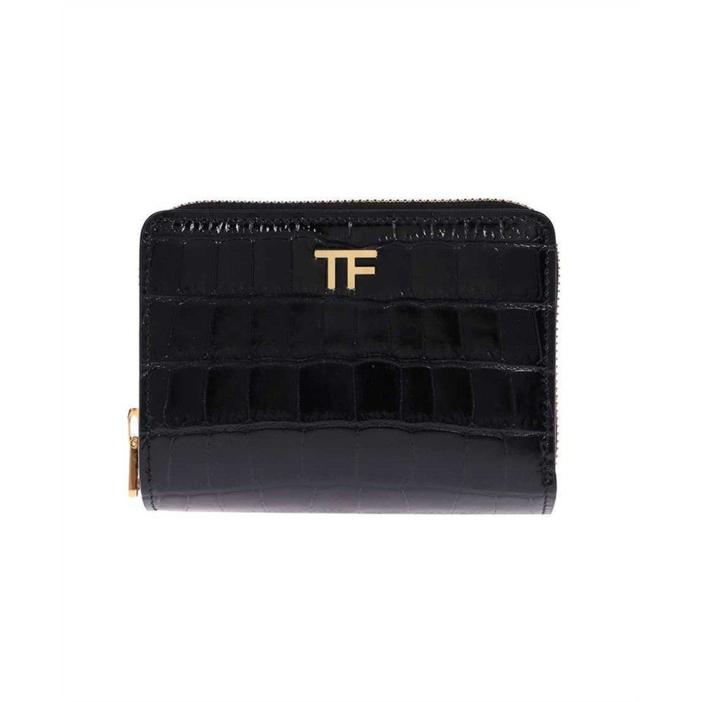 Tom Ford o1loc1c1024 S0449 Size: OS / Compact Wallet in Black Size ONE SIZE - 1 Thumbnail