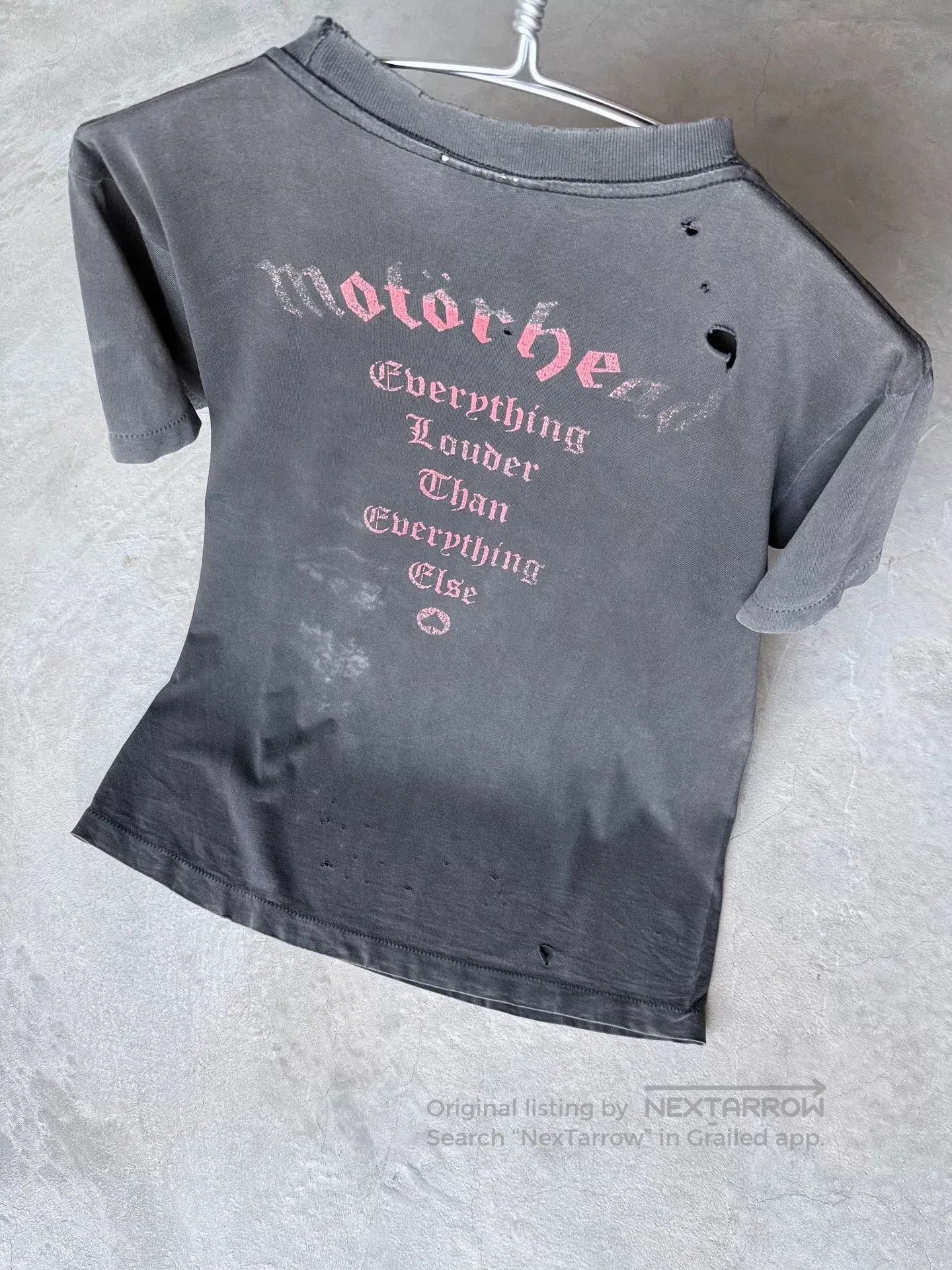 Vintage Vintage 90s Motor Head Band Tee. Size US M / EU 48-50 / 2 - 8 Thumbnail