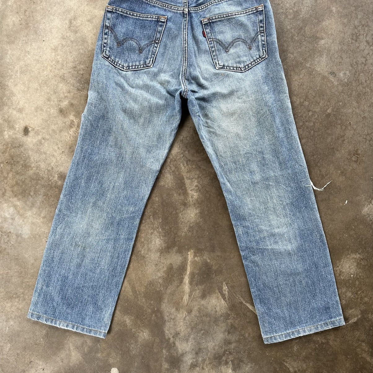 Edwin Vintage Edwin Faded Distressed Denim Jean Pant W28 Size US 28 / EU 44 - 11 Thumbnail