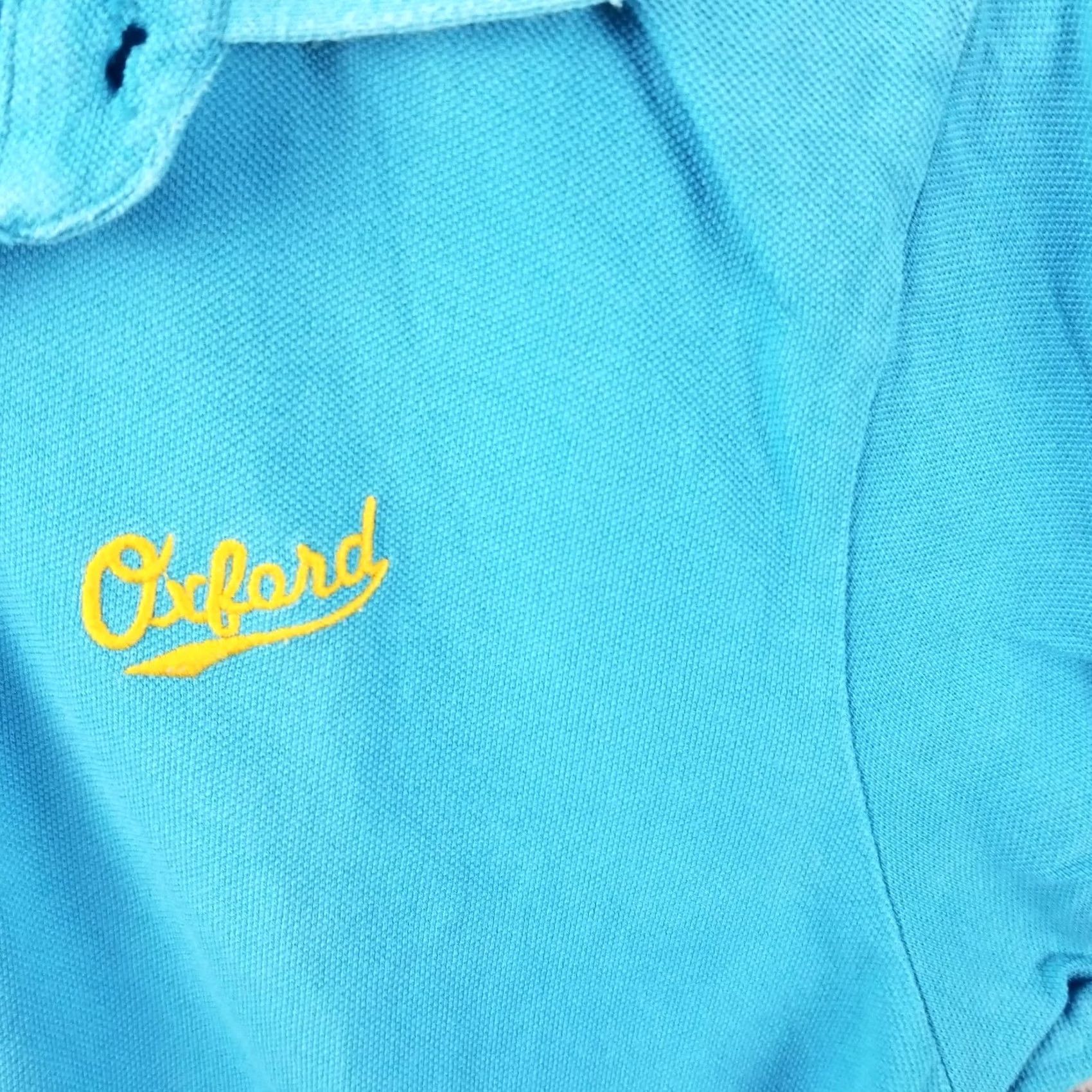 Vintage University Of Oxford College Polo Shirt Mens Small Blue Embroidered 20X27 Rugby Shirt Size US S / EU 44-46 / 1 - 2 Thumbnail