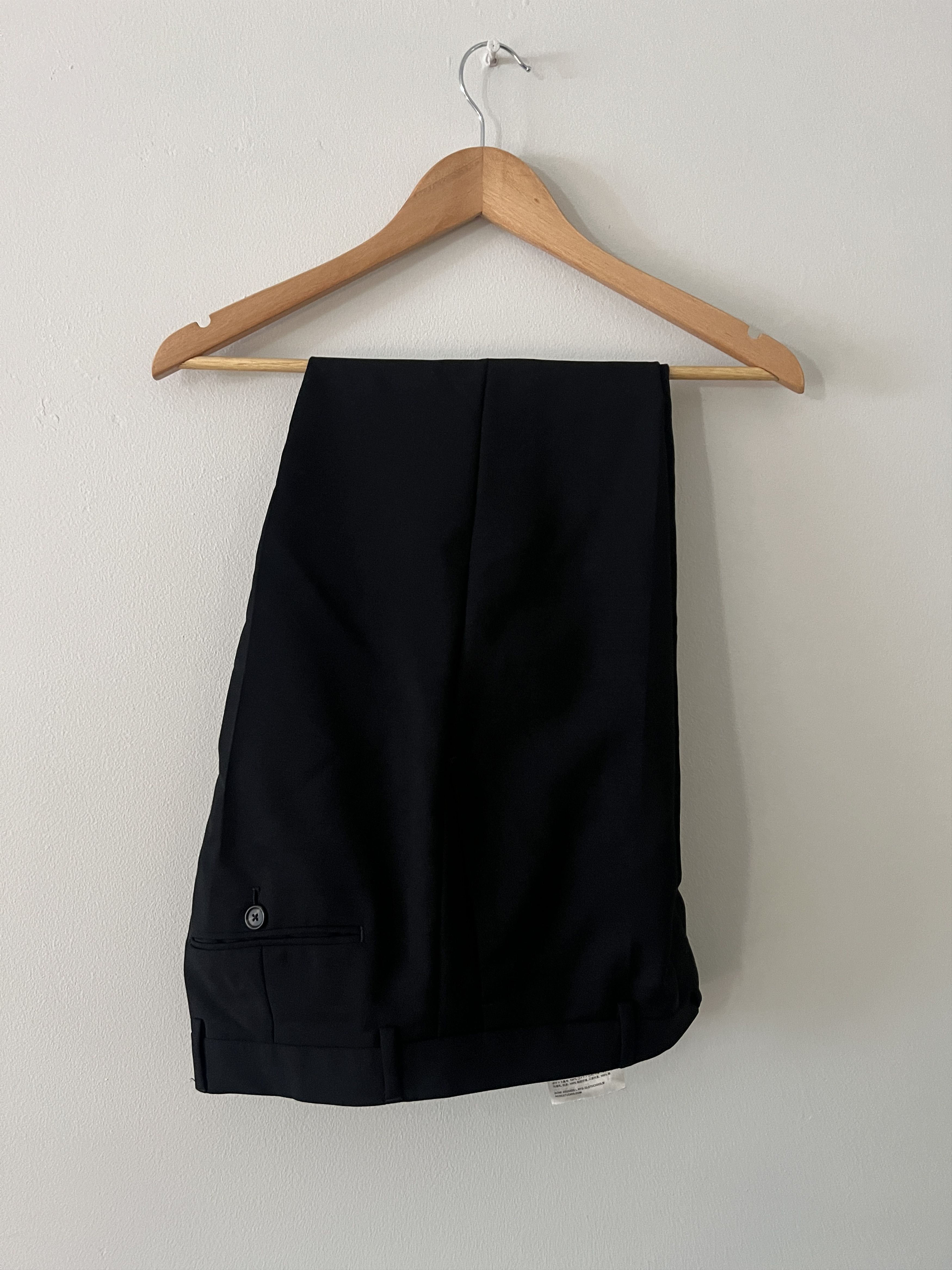 Acne Studios Acne Studios Black Suit Size 44S - 8 Thumbnail