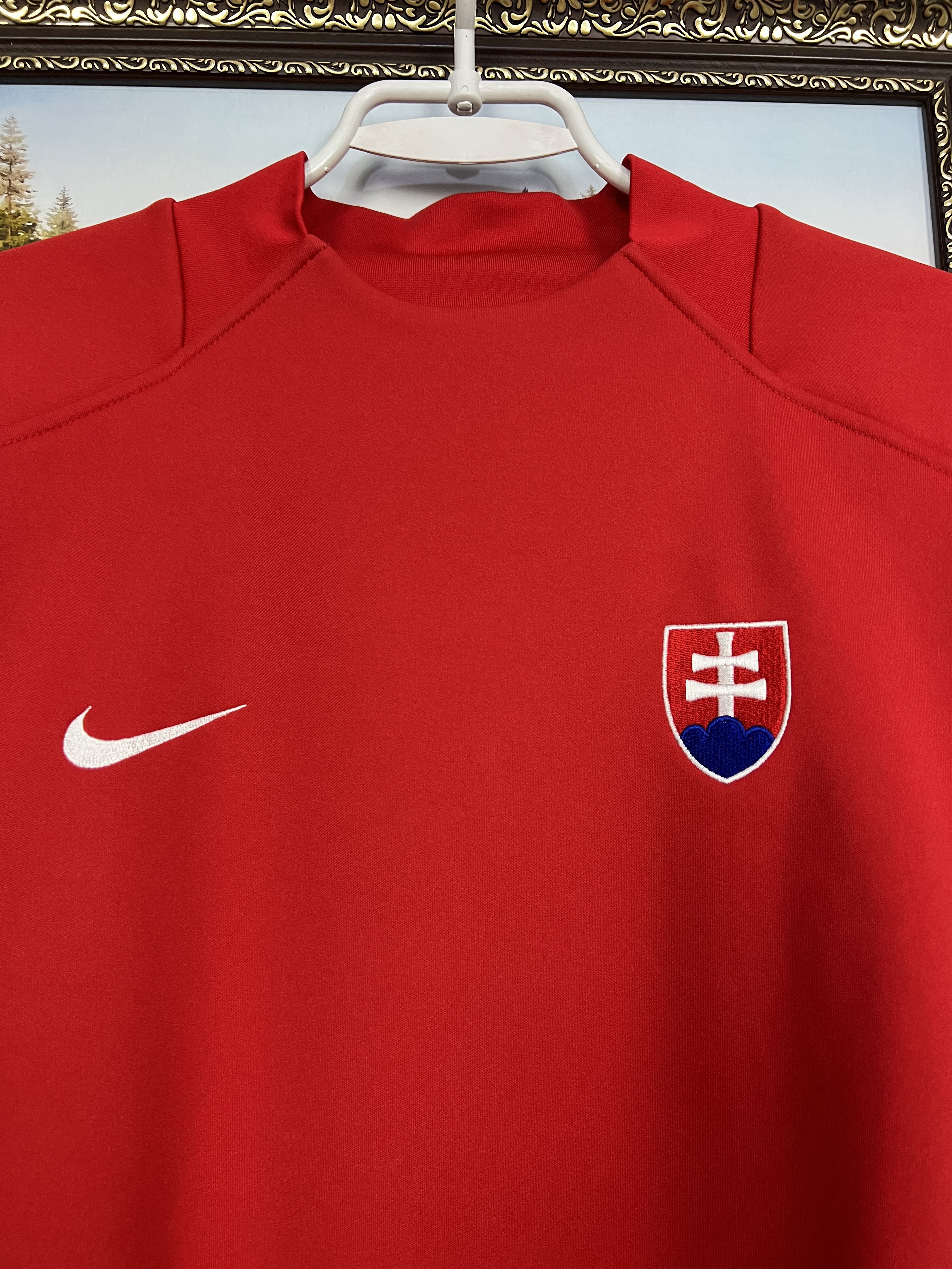 Nike Vintage Nike Slovakia Football Sweatshirt Soccer Crewneck Size US XXL / EU 58 / 5 - 3 Thumbnail