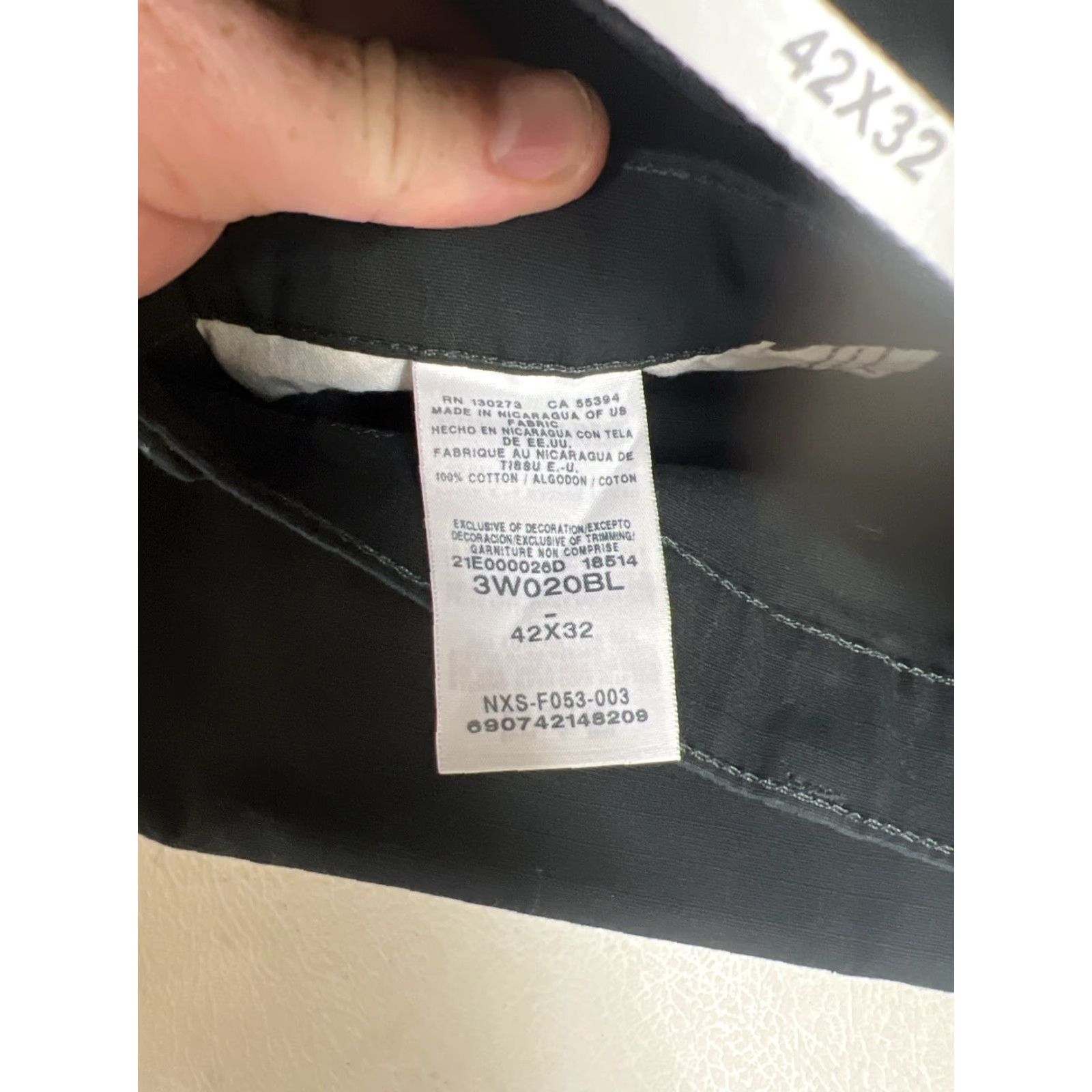 Wrangler New Wrangler Riggs Ranger Relaxed Fit Carpenter Cargo Pants 42x32 Black NWT Size US 42 / EU 58 - 4 Thumbnail
