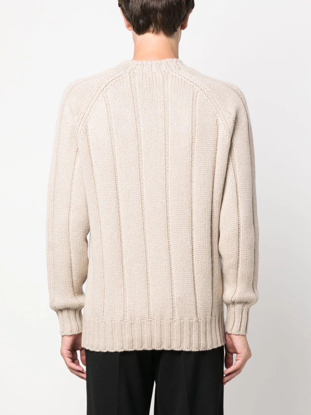 Brunello Cucinelli o1w1db10924 Cashmere Sweater in Light Beige Size US XS / EU 42 / 0 - 4 Thumbnail