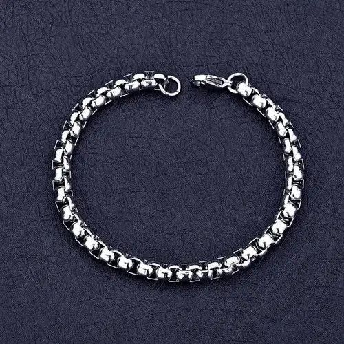 Jewelry Square Pearl Chain Bracelet Size ONE SIZE - 2 Thumbnail