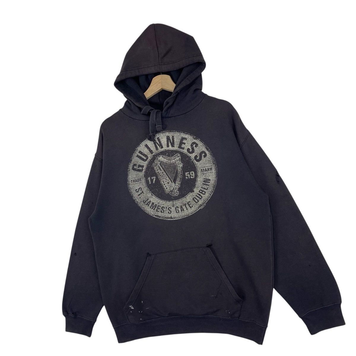 Budweiser × Heineken Guinness Distressed Sweatshirt Size US M / EU 48-50 / 2 - 2 Thumbnail