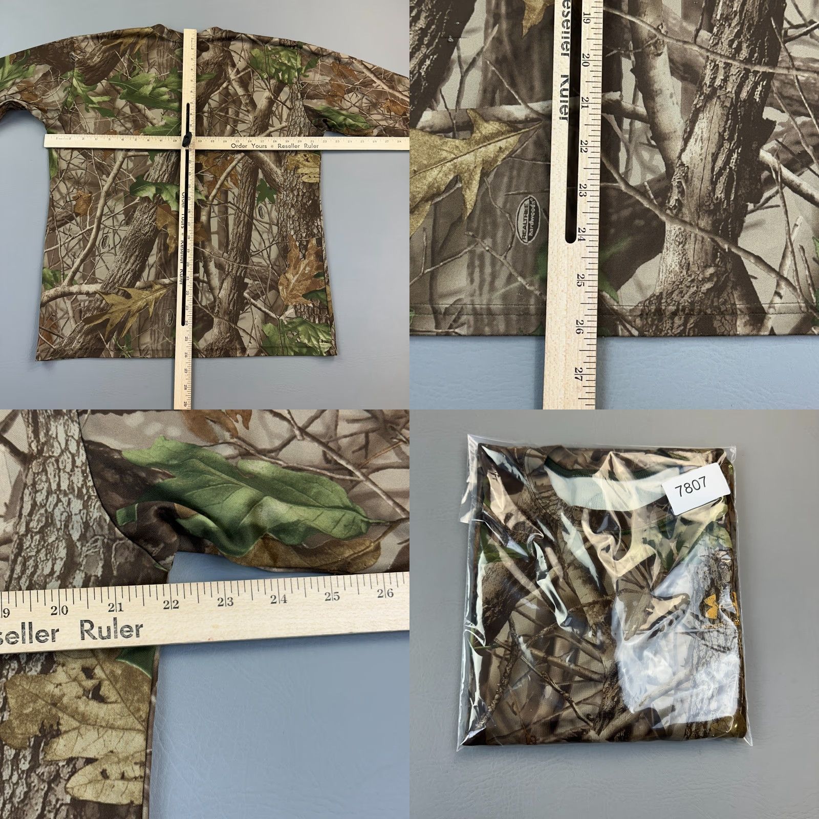 Under Armour Under Armour Shirt Mens M Realtree Hardwoods Camo Long Sleeve Hunting Size US M / EU 48-50 / 2 - 9 Thumbnail