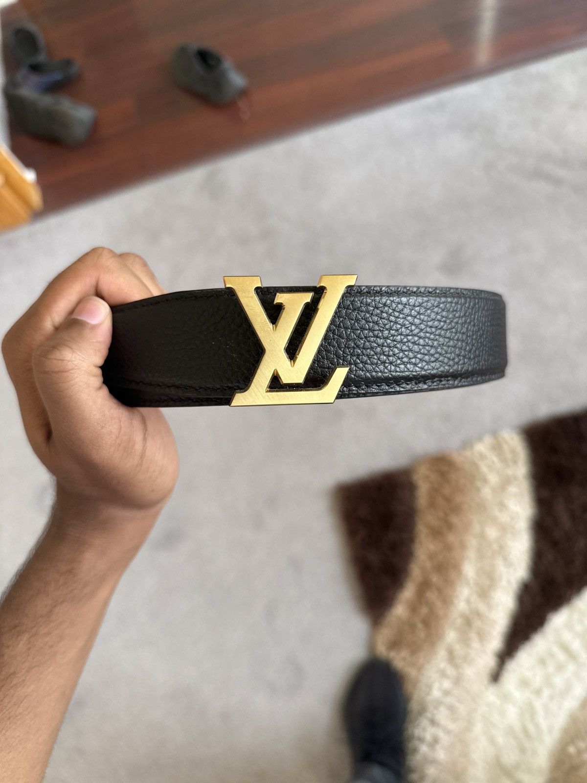 Louis Vuitton LV Heritage 35mm Reversible Belt Size 30 - 1 Thumbnail