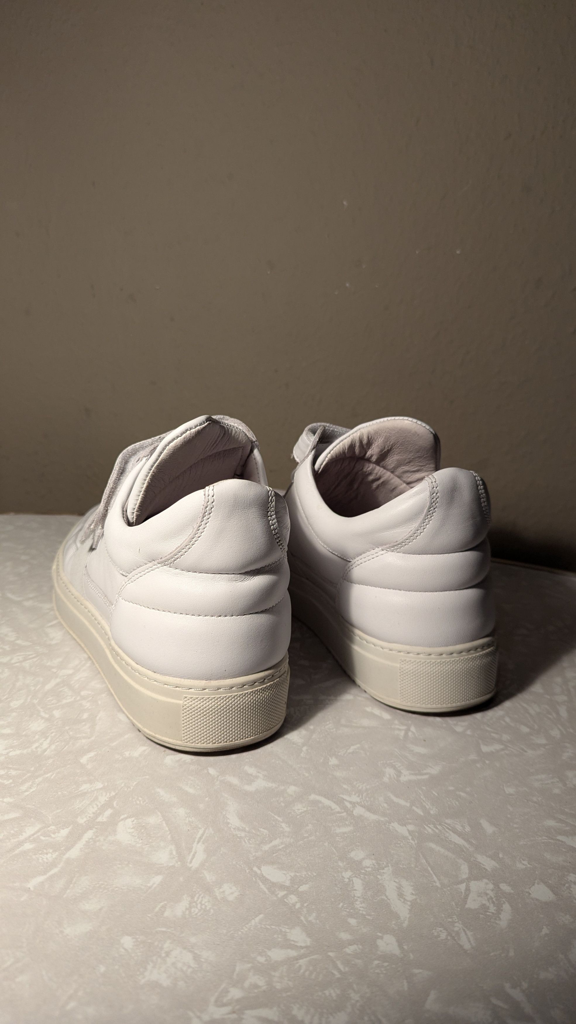 Filling Pieces White Low Top Sneaker - with velcro straps Size US 10 / EU 43 - 6 Thumbnail