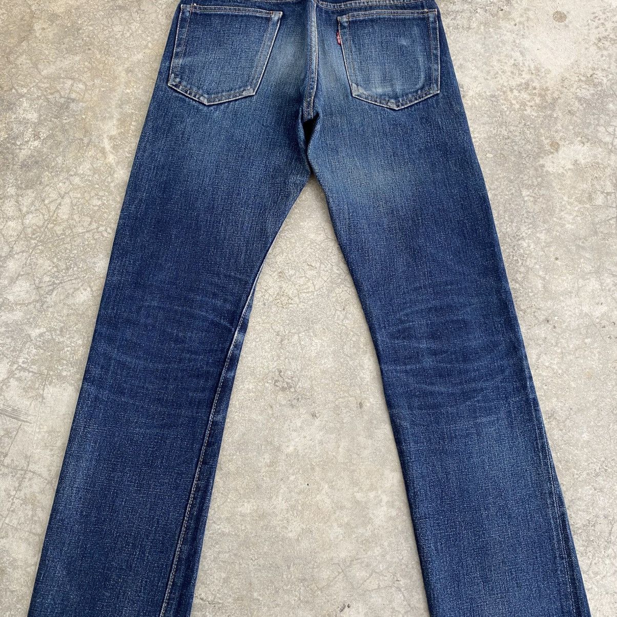 Denime Vintage 90’s Denime Japan Faded Blue Selvedge Jeans Size US 30 / EU 46 - 11 Thumbnail