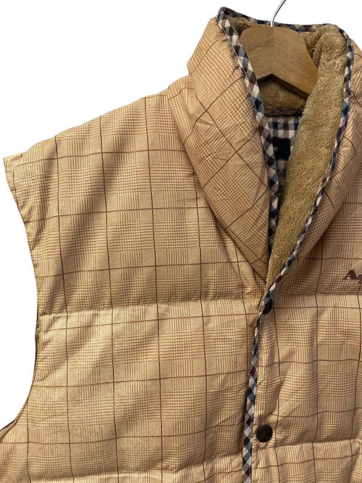 Aquascutum × Designer × Vintage Vintage Aquascutum Puffer Vest Size US L / EU 52-54 / 3 - 3 Thumbnail