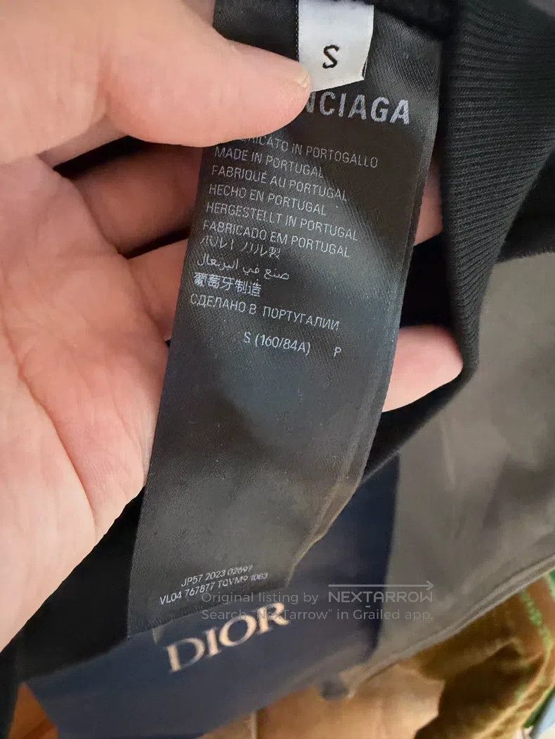 Balenciaga Balenciaga Reflective Logo Sweatshirt - Black Size US S / EU 44-46 / 1 - 4 Thumbnail
