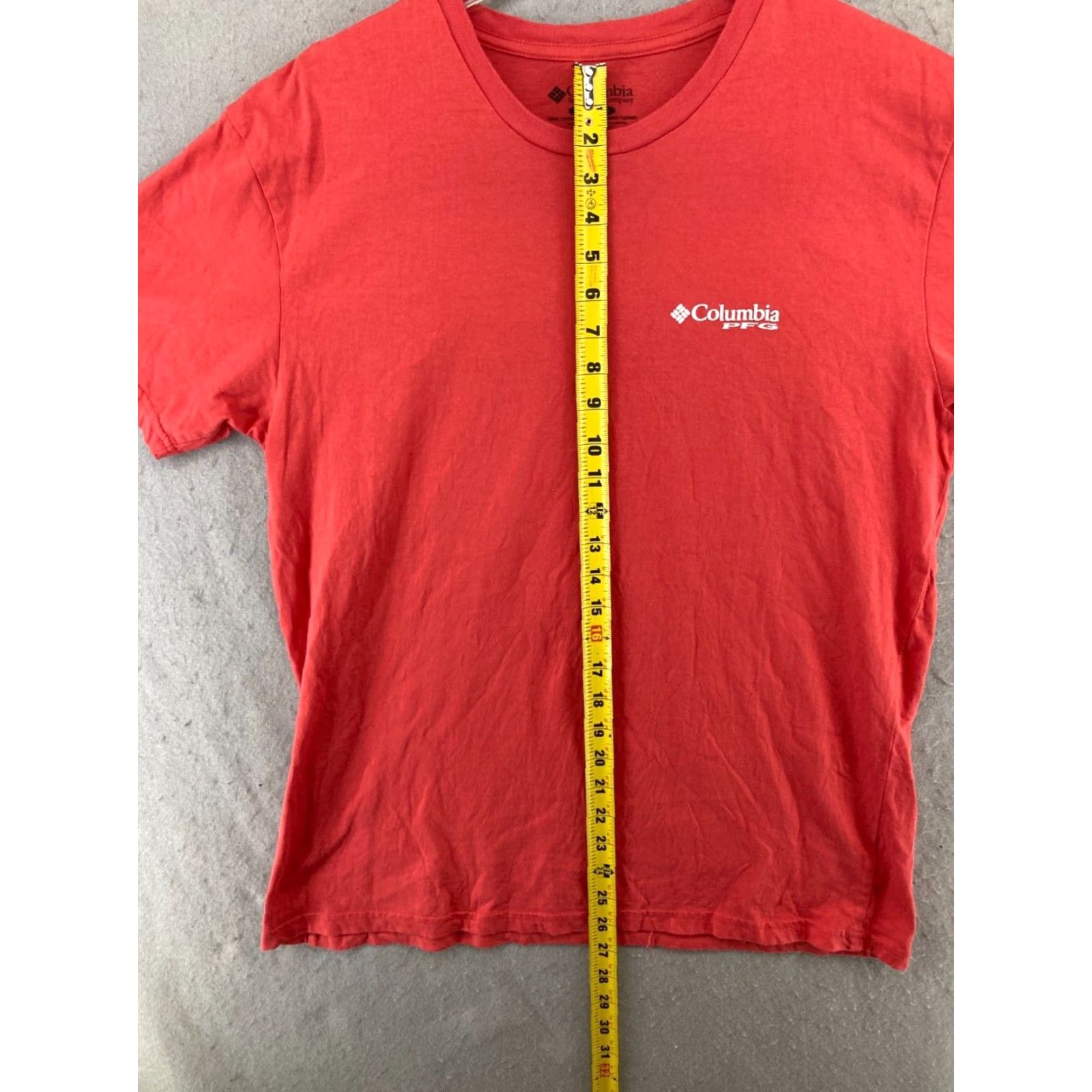 Vintage Columbia PFG Mens TShirt Large Red USA Outdoor Shirt Size US L / EU 52-54 / 3 - 3 Thumbnail