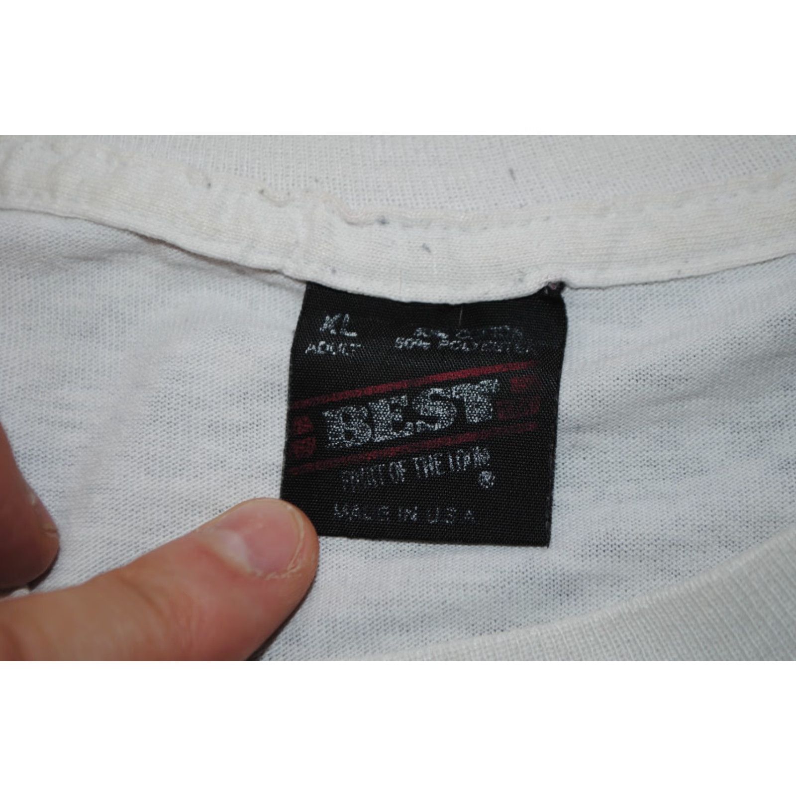Fruit Of The Loom VINTAGE Fruit of the Loom Coca-Cola Classic Coke Bottle T-SHIRT Gray MEN'S XL Shirt Size US XL / EU 56 / 4 - 3 Thumbnail