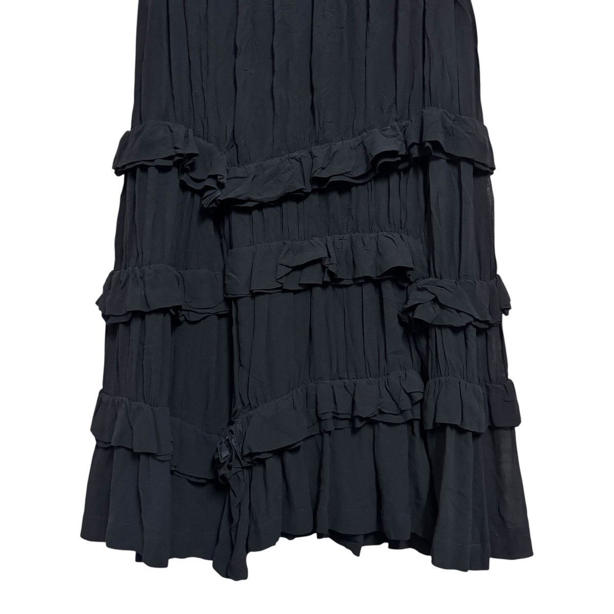 Comme des Garcons AD2011 Comme Des Garcons Deconstructed Ruffle Skirt Size 30" / US 8 / IT 44 - 9 Thumbnail