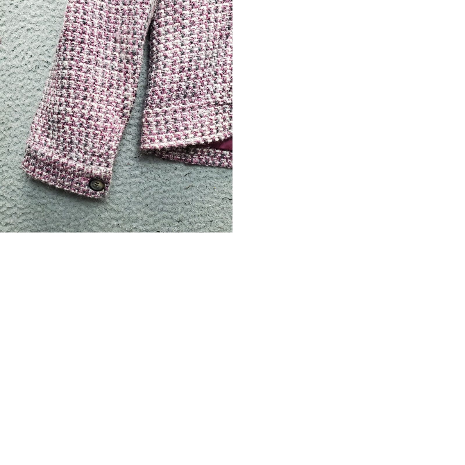 Talbots Talbots Tweed Blazer Jacket Womens Petite 6 Multicolor Wool Blend Button-Up EUC (optimized for search) Size M / US 6-8 / IT 42-44 - 9 Thumbnail