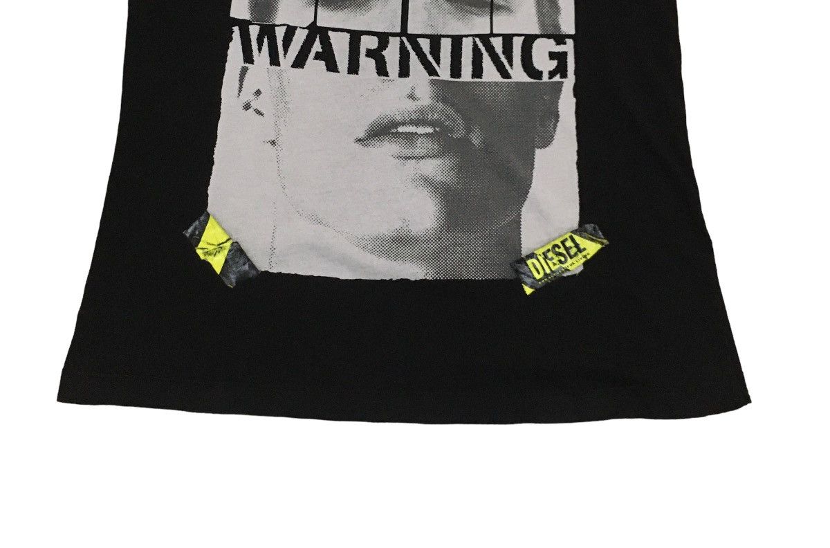 Designer × Diesel Rare Design Vintage Brand Diesel Overprint T-shirt 2000s Size US M / EU 48-50 / 2 - 4 Thumbnail