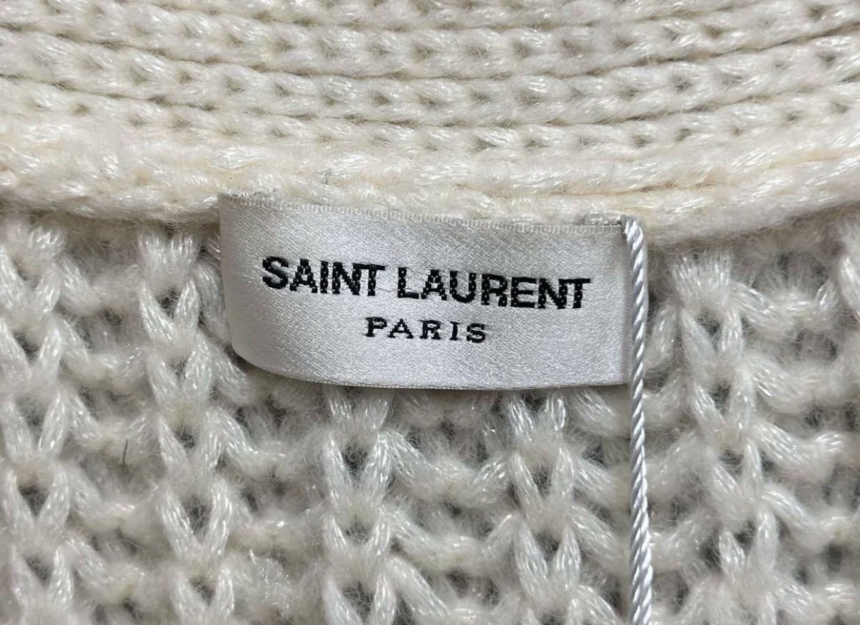 Saint Laurent Paris × Yves Saint Laurent Saint Laurent Paris knit cardigan shirt 2409-Nextarrow Size US XS / EU 42 / 0 - 3 Thumbnail
