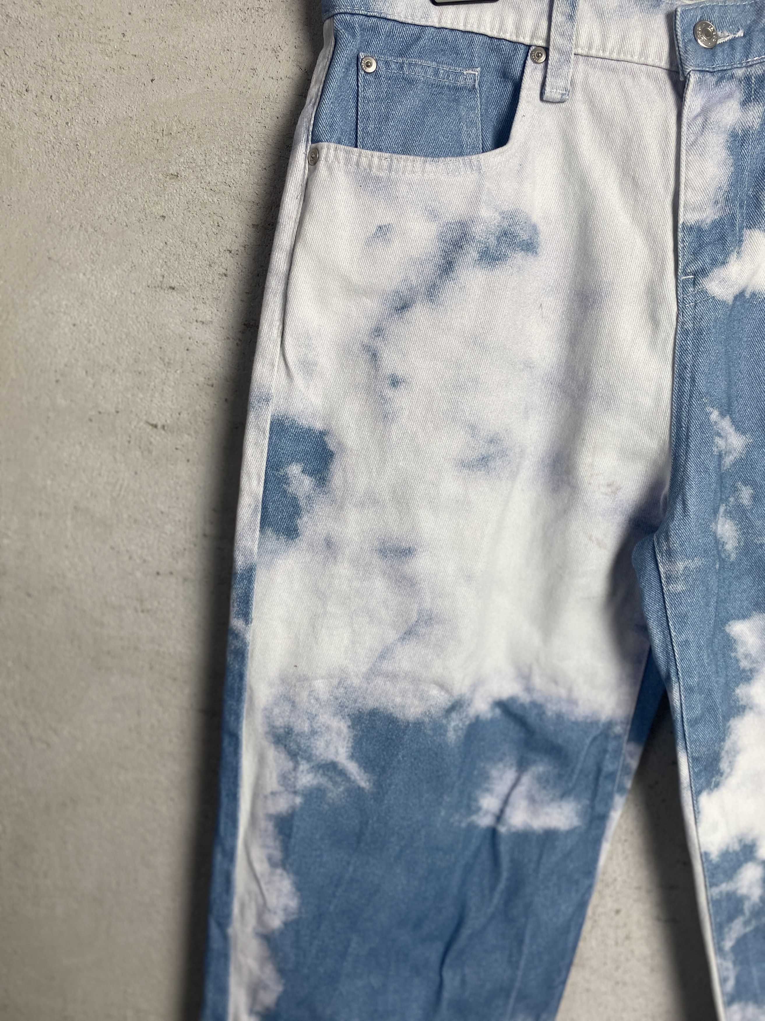 Jaded London Jaded London clouds printed denim jeans Size US 34 / EU 50 - 3 Thumbnail