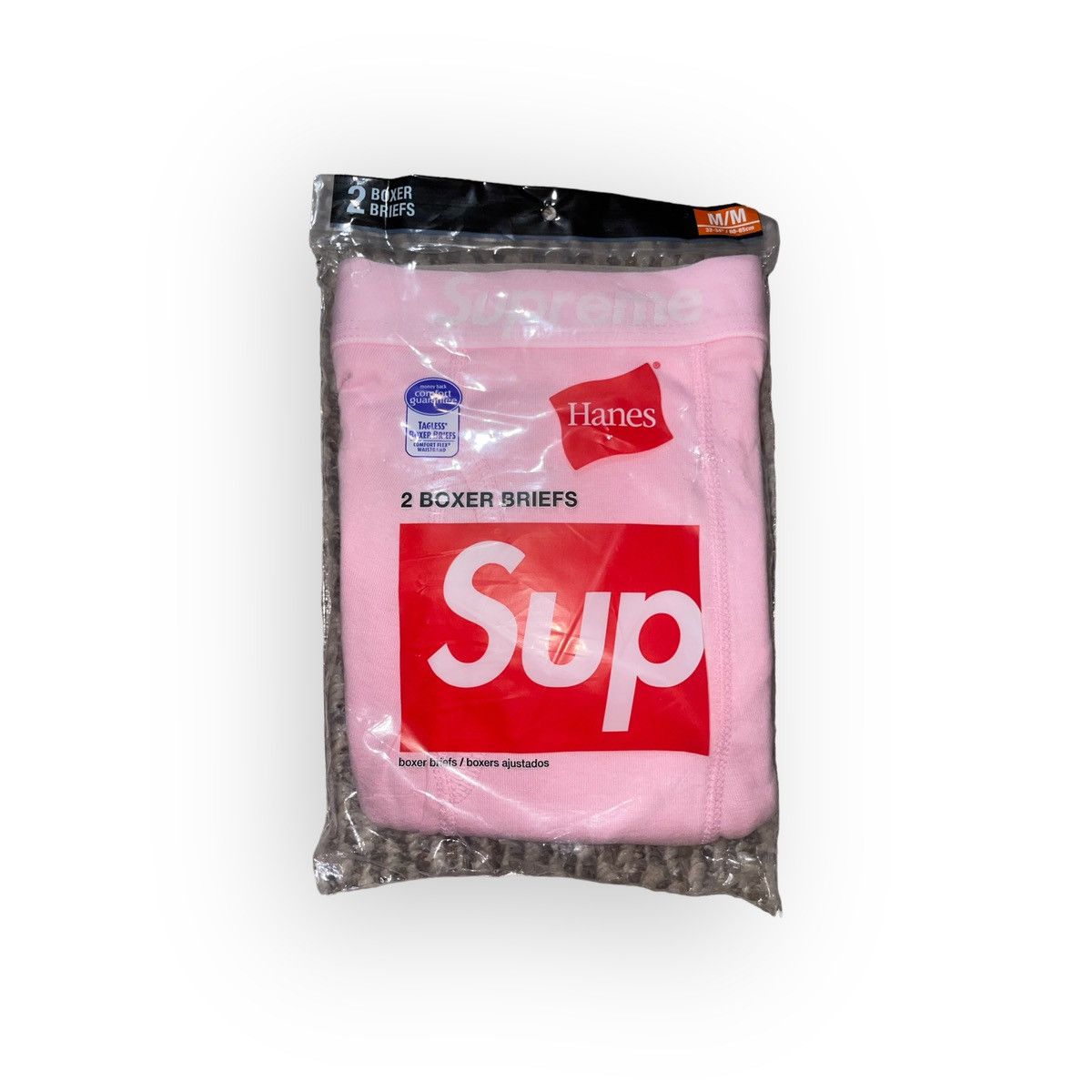 Supreme Pink Supreme Hanes Boxer Briefs (2 Pack) | Grailed