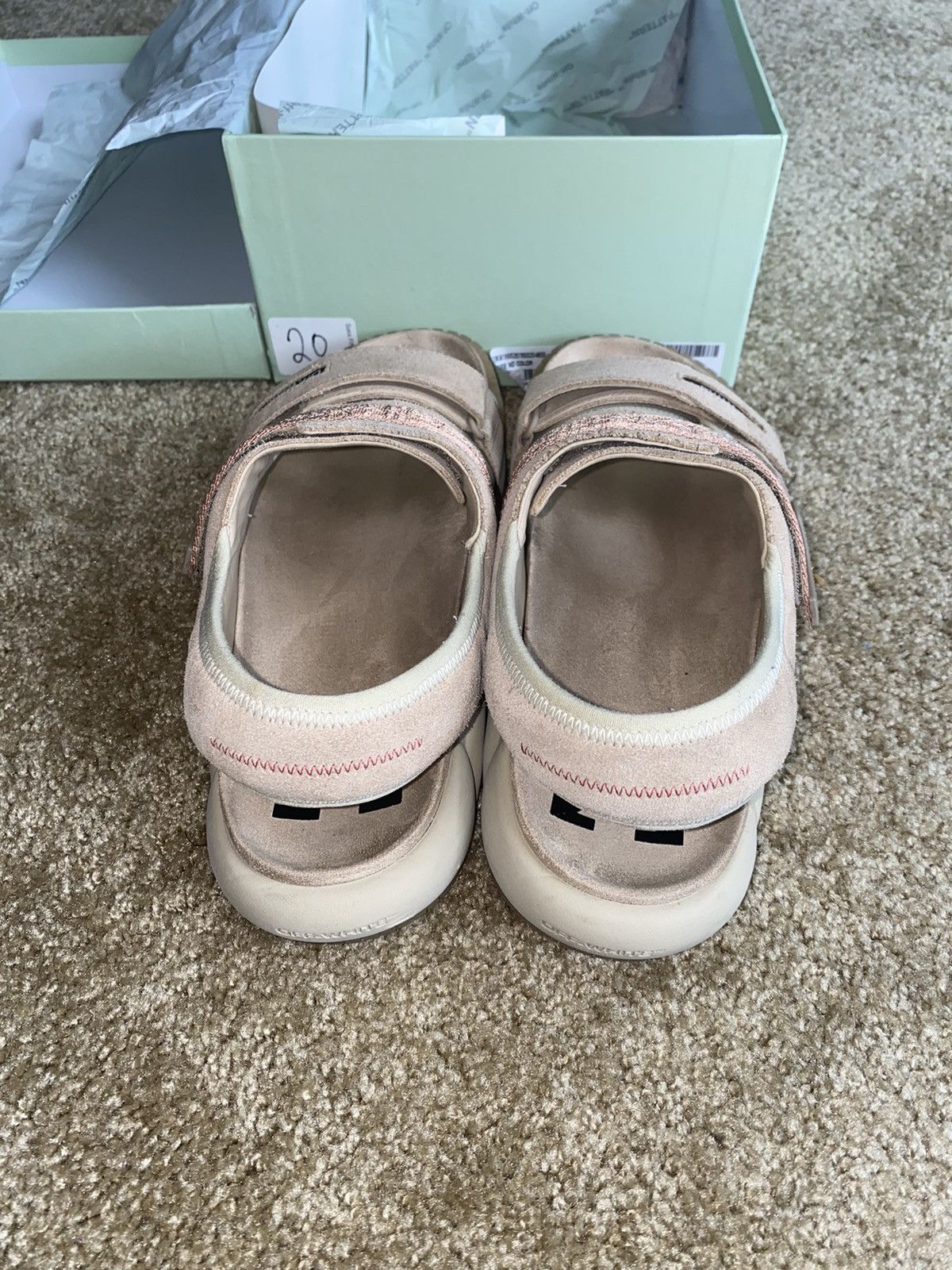 Off-White Off-White Oddsy Minimal Treckking Sandals Size US 11 / EU 44 - 10 Thumbnail