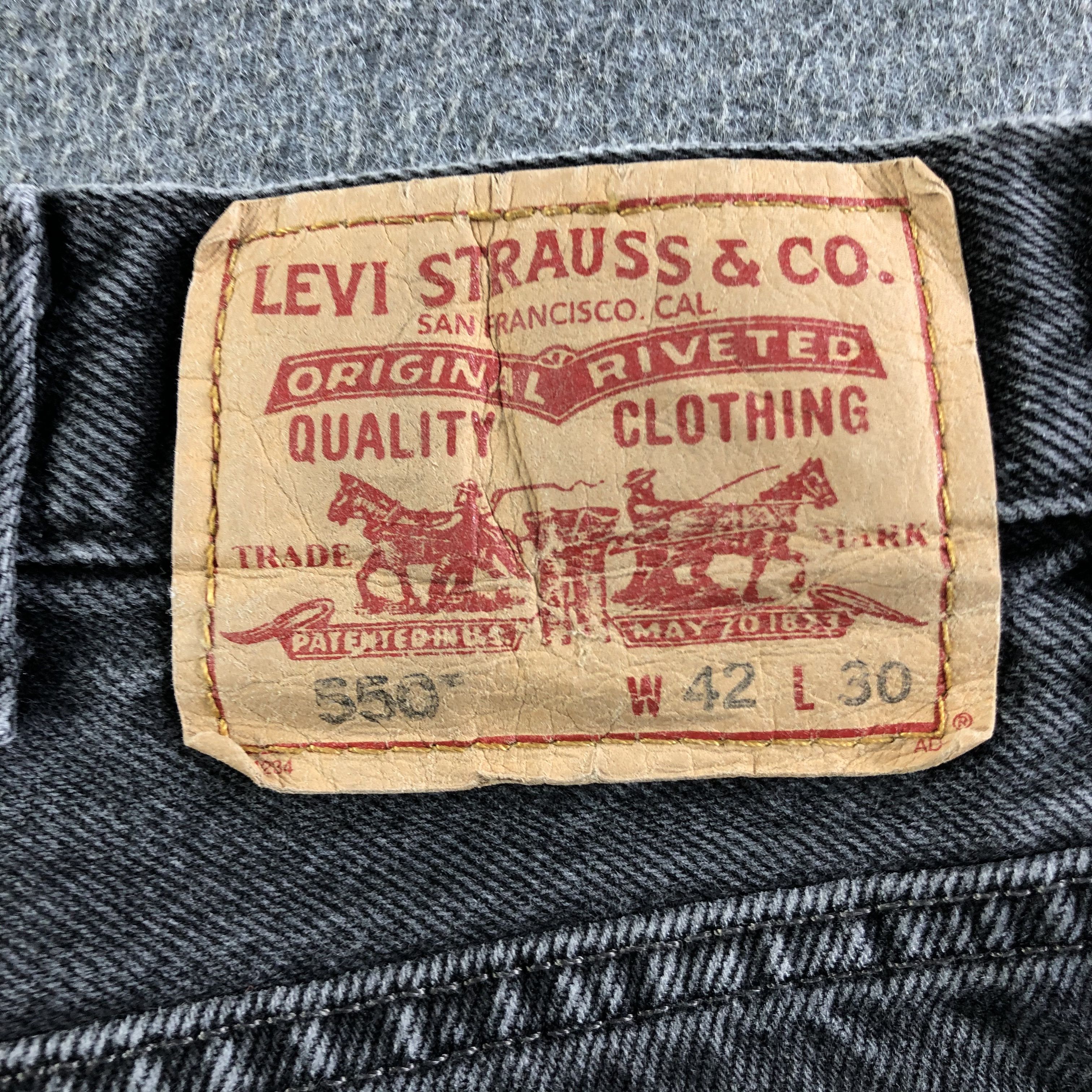 Levi's Vintage Levis 550 Jeans-J3478 Size US 42 / EU 58 - 5 Thumbnail
