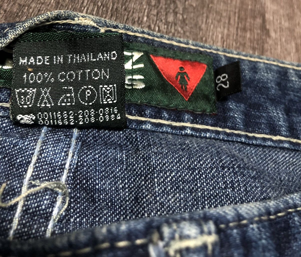 Designer × Hysteric Glamour Vintage Gazoz Jeans Rare Zipper Design Size US 29 - 10 Thumbnail