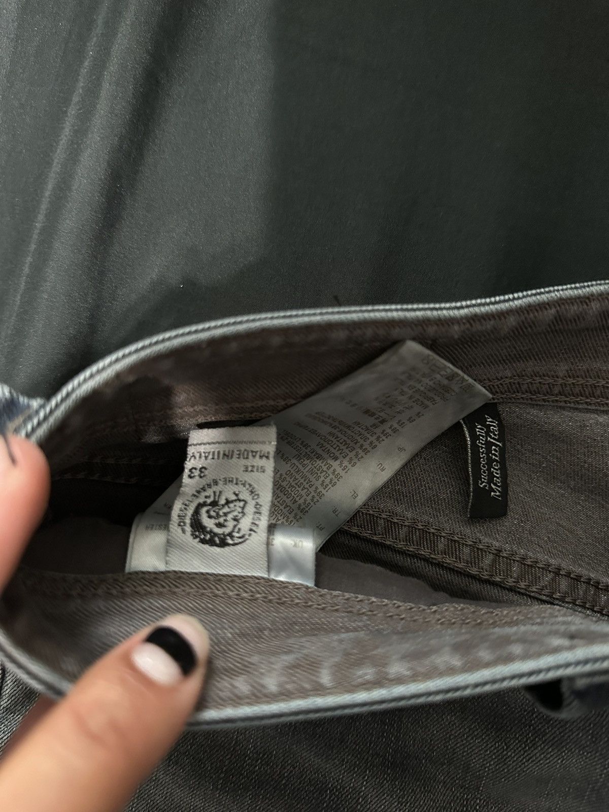 Diesel Diesel Repair Denim Size US 33 - 4 Thumbnail