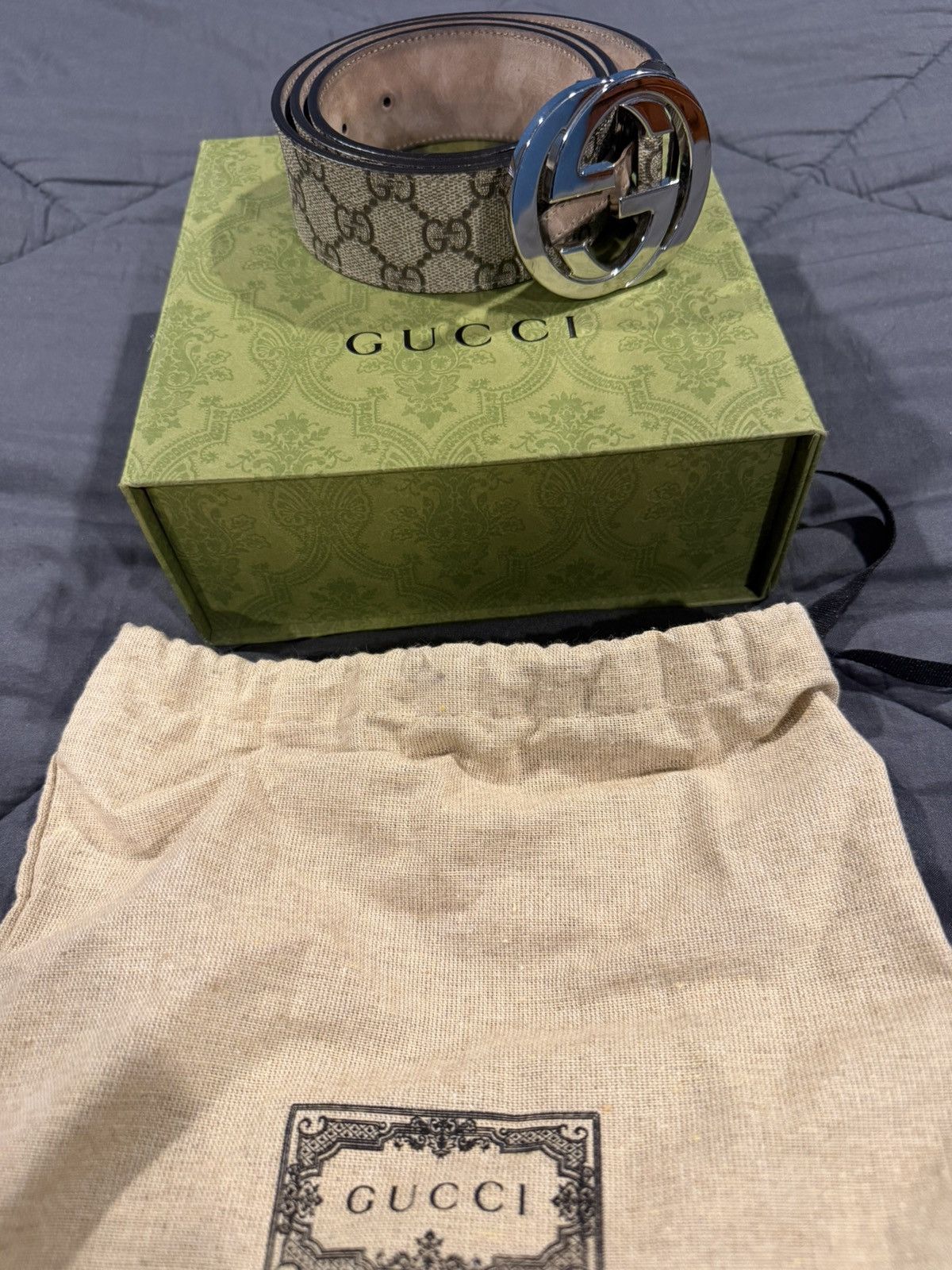 Gucci Gucci belt Size 32 - 1 Thumbnail