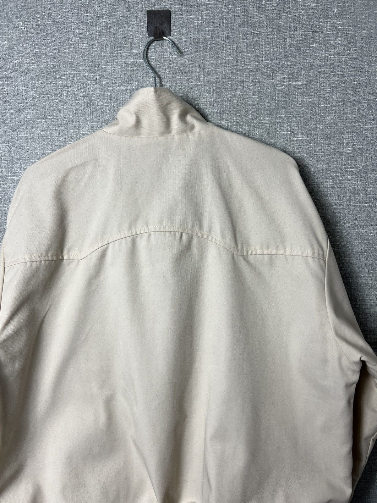 New England Outerwear Vintage England Plaid Lined Collared Bomber Jacket in Beige Size US L / EU 52-54 / 3 - 18 Thumbnail